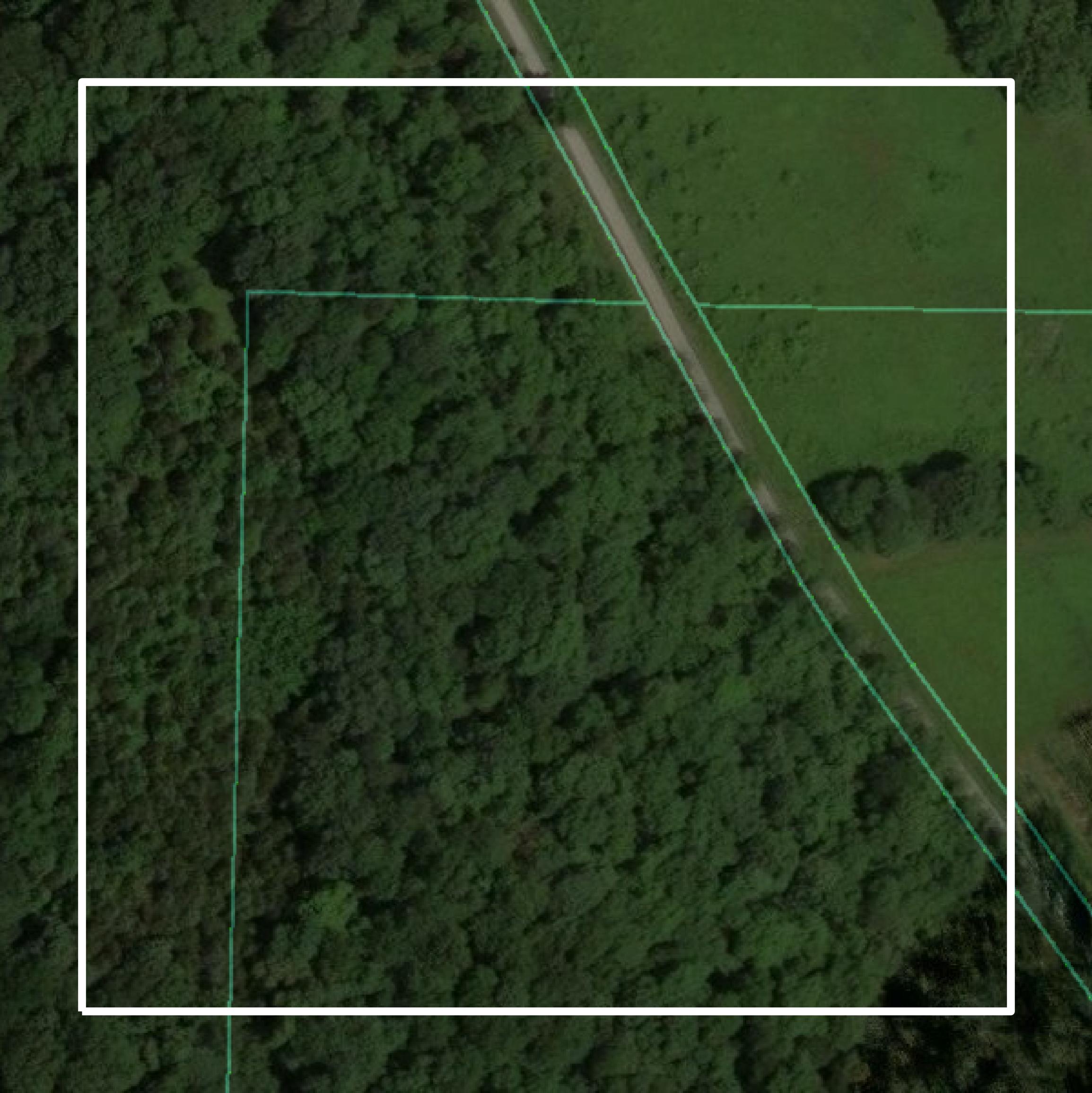 This image shows parcel and building data in Jefferson County created using GIS data in Equator.
