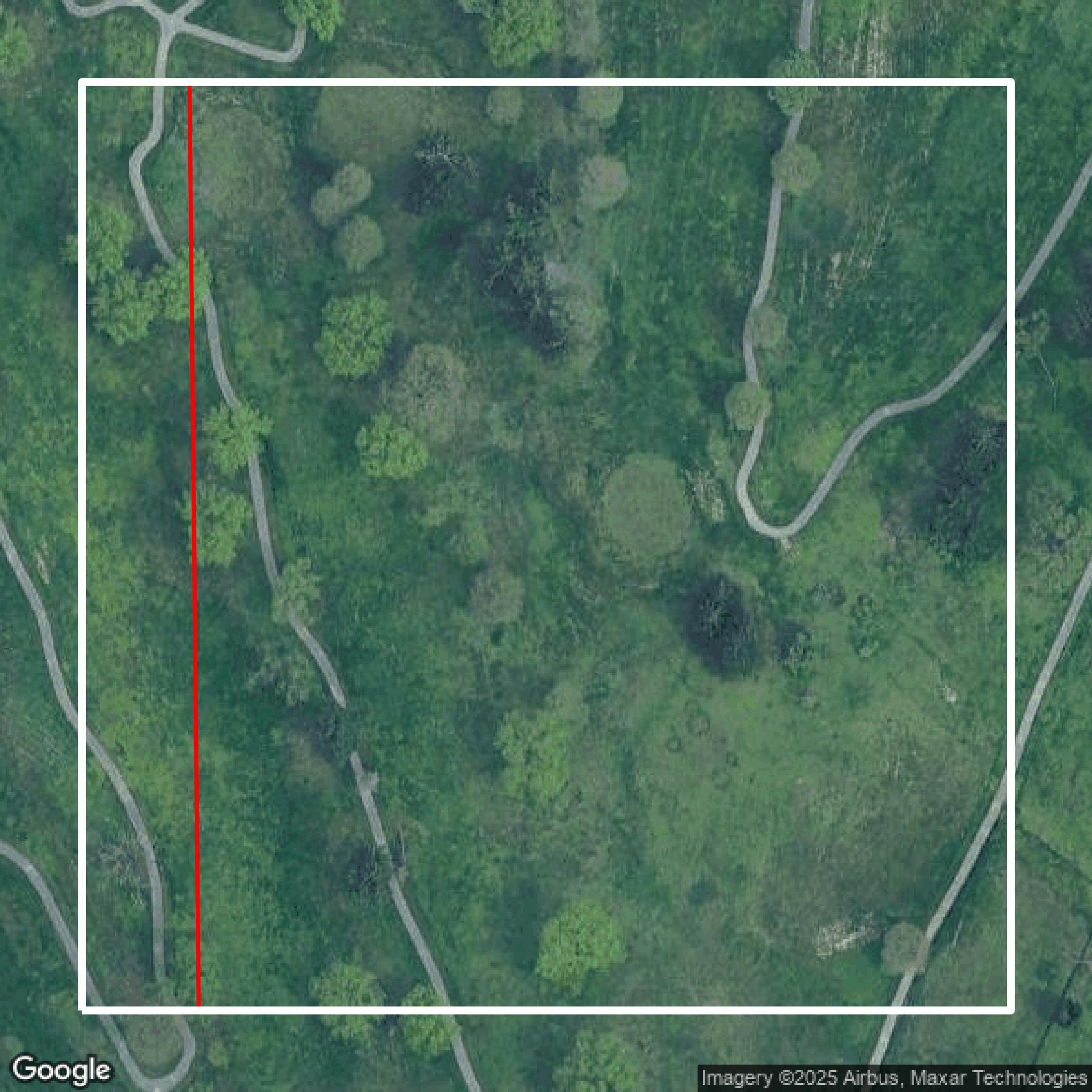 This image shows parcel data in Marion County created using GIS data in Equator.
