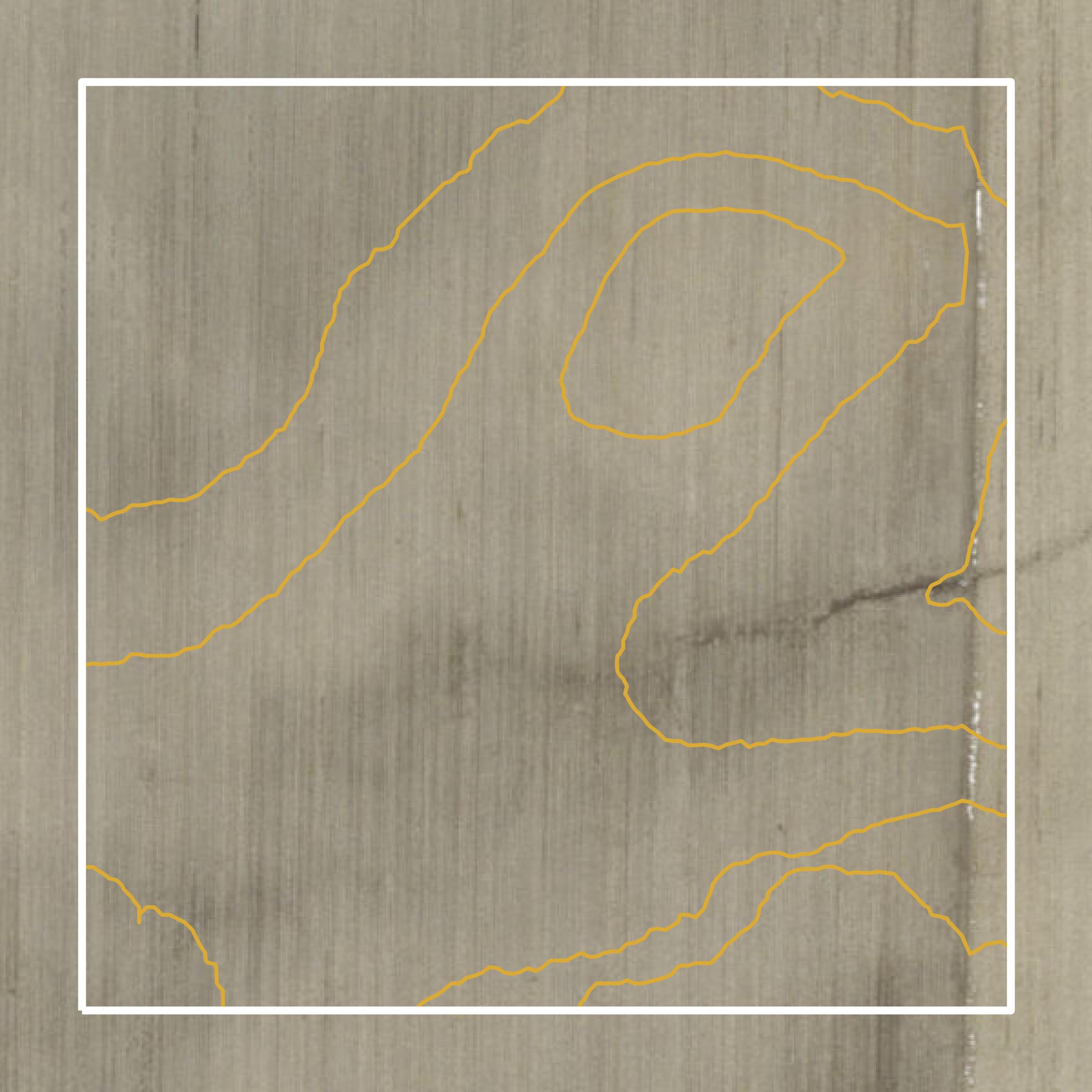 This image shows a contour map in Montgomery County created using GIS data in Equator.