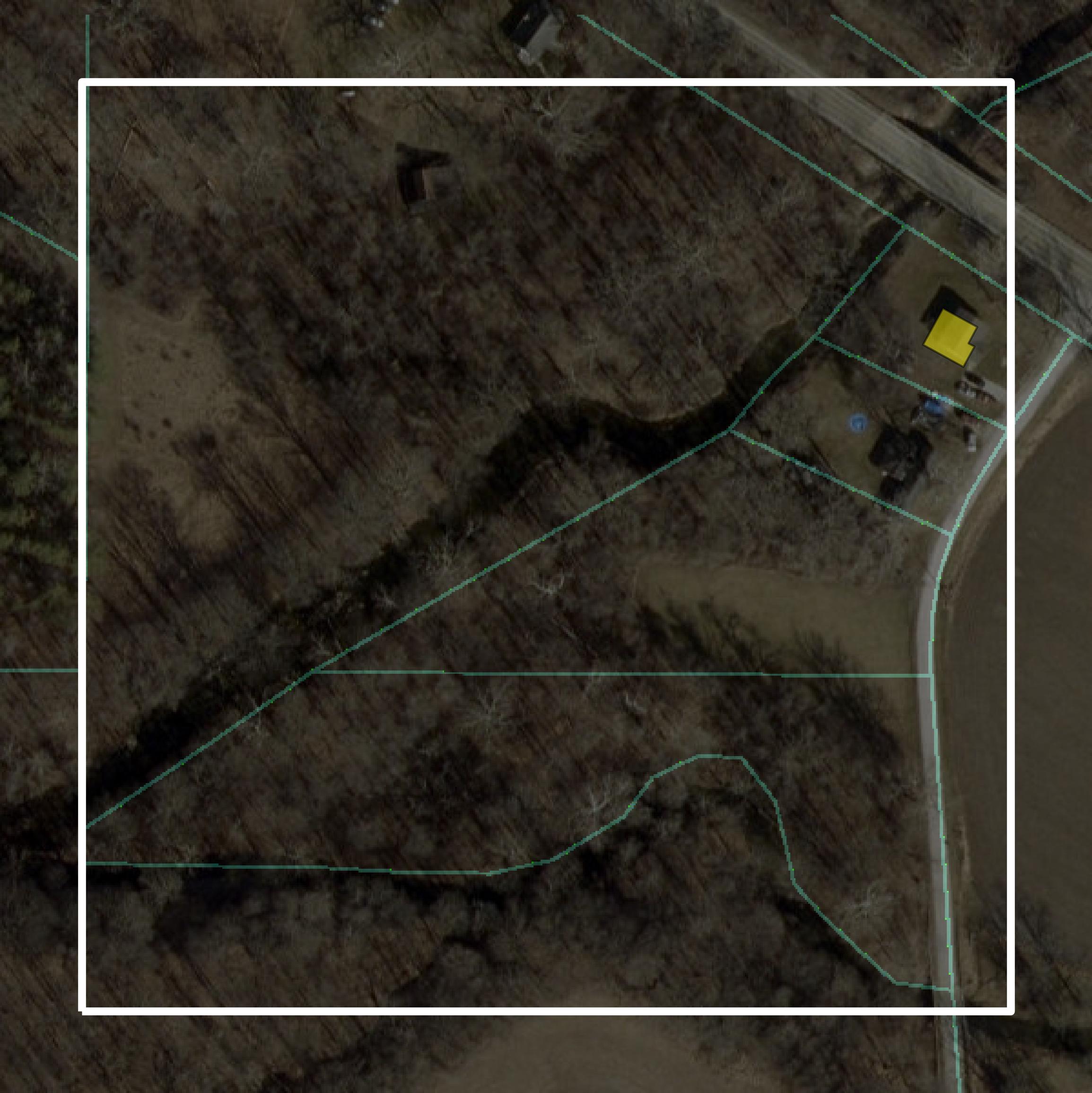 This image shows parcel and building data in Montgomery County created using GIS data in Equator.