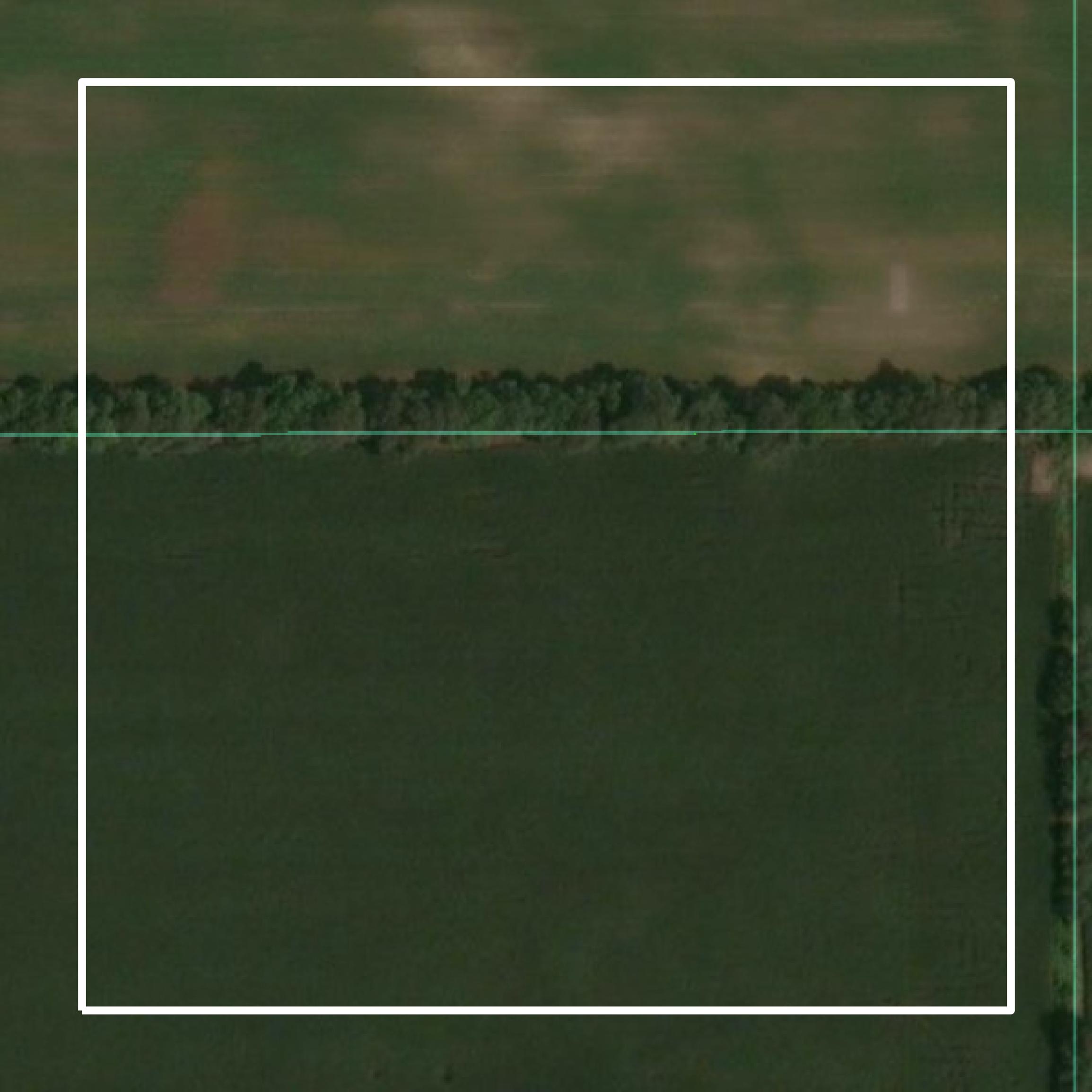 This image shows parcel and building data in Newton County created using GIS data in Equator.