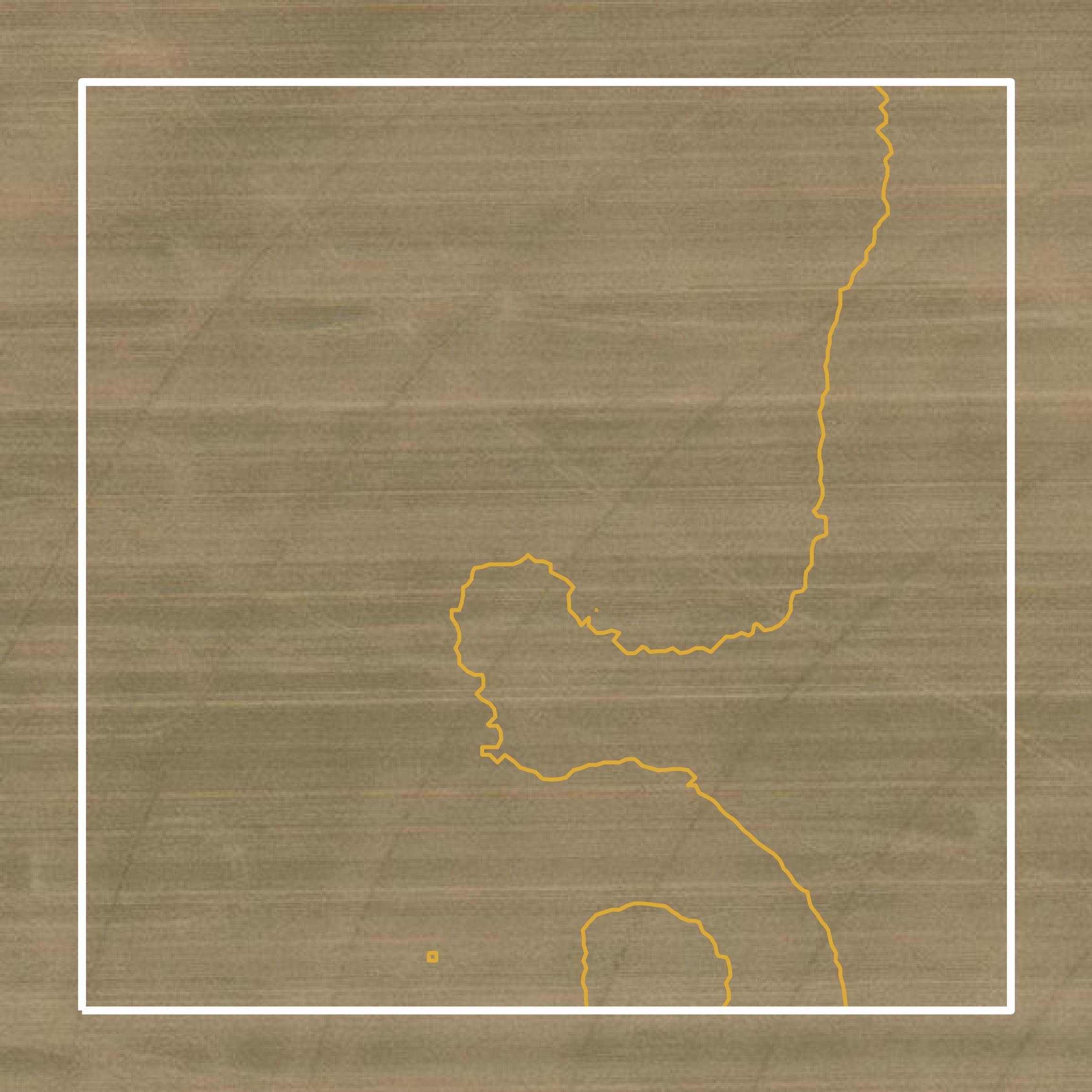 This image shows a contour map in Noble County created using GIS data in Equator.