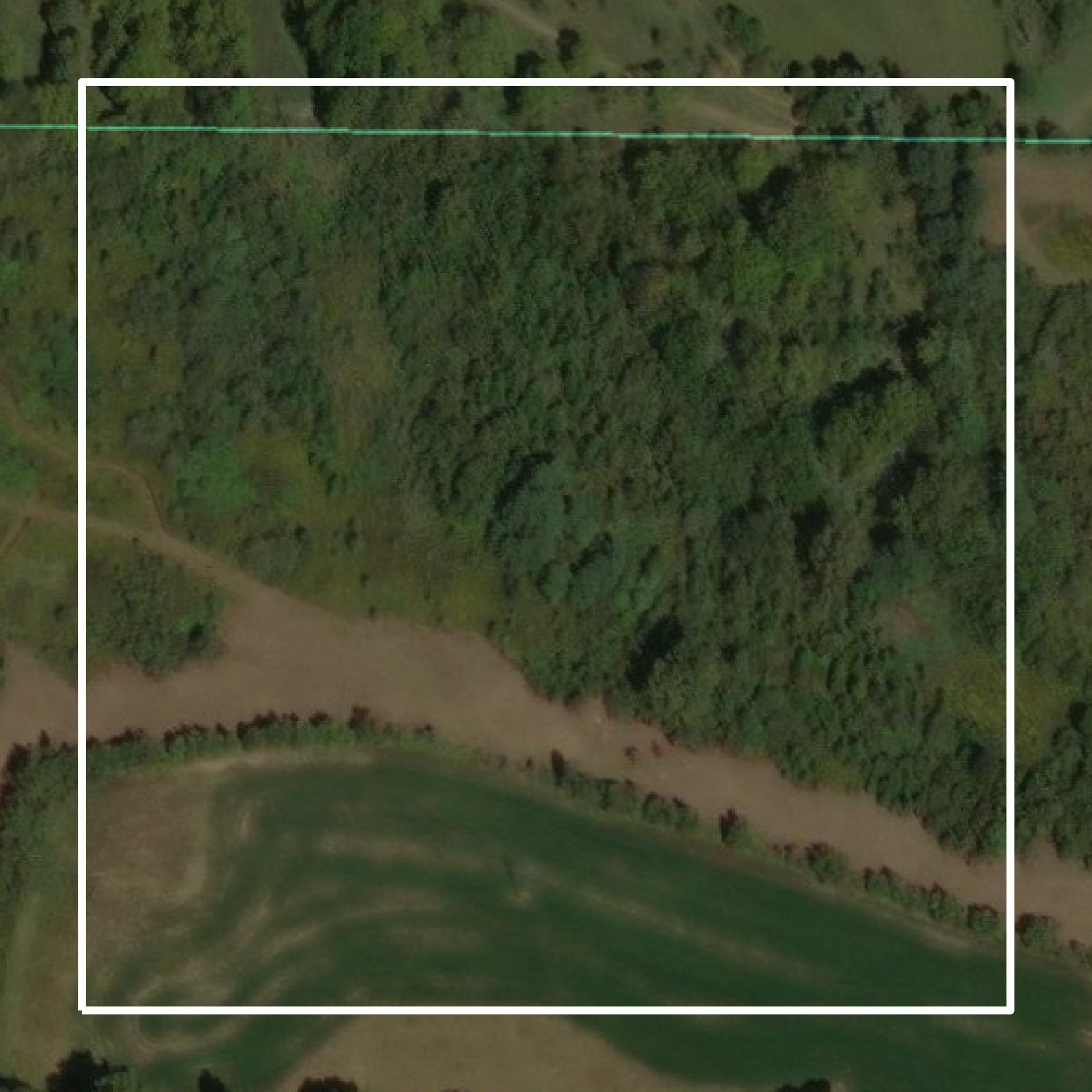 This image shows parcel and building data in Ohio County created using GIS data in Equator.