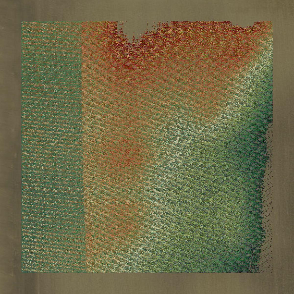 This image shows a LiDAR point cloud in Posey County created using GIS data in Equator.