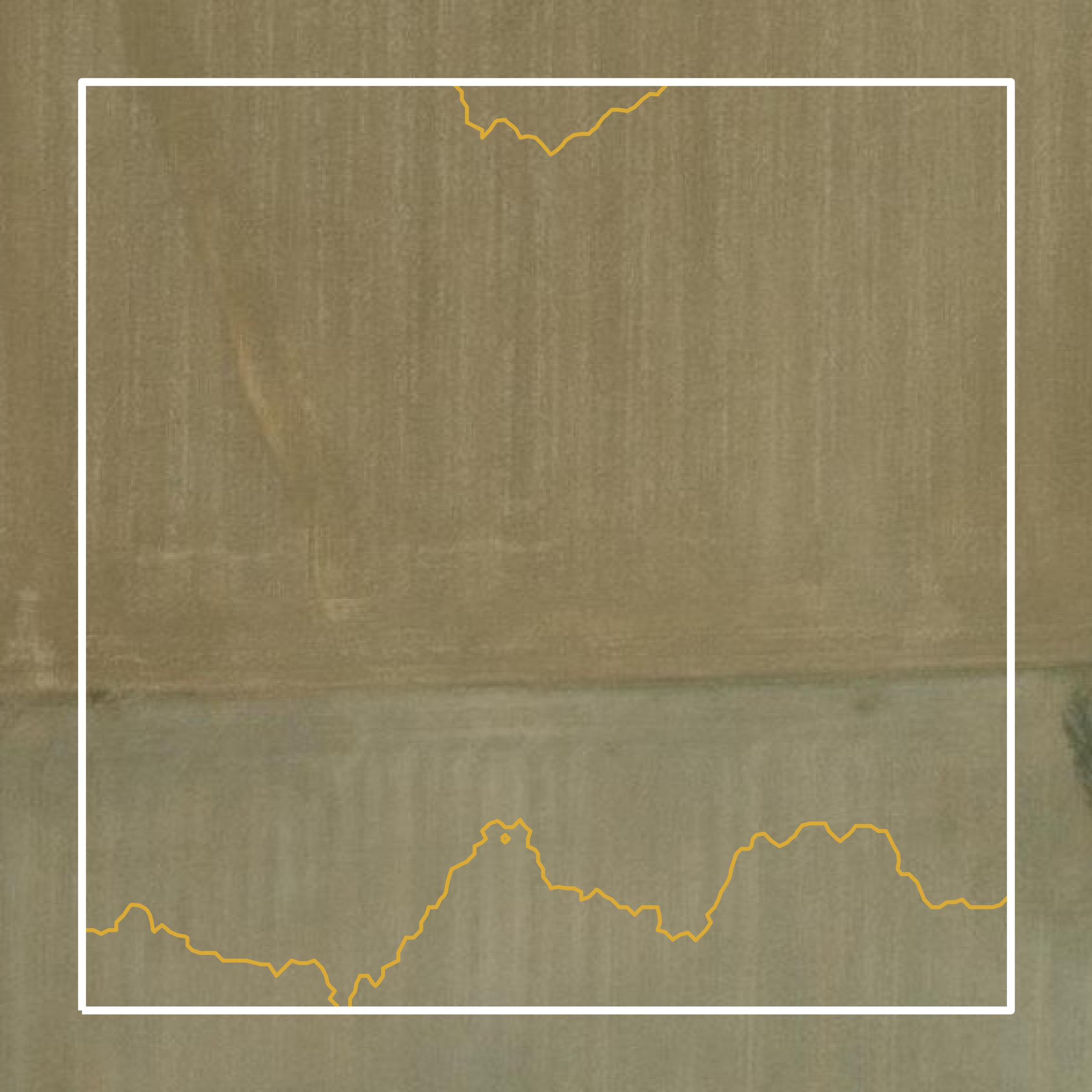 This image shows a contour map in Shelby County created using GIS data in Equator.