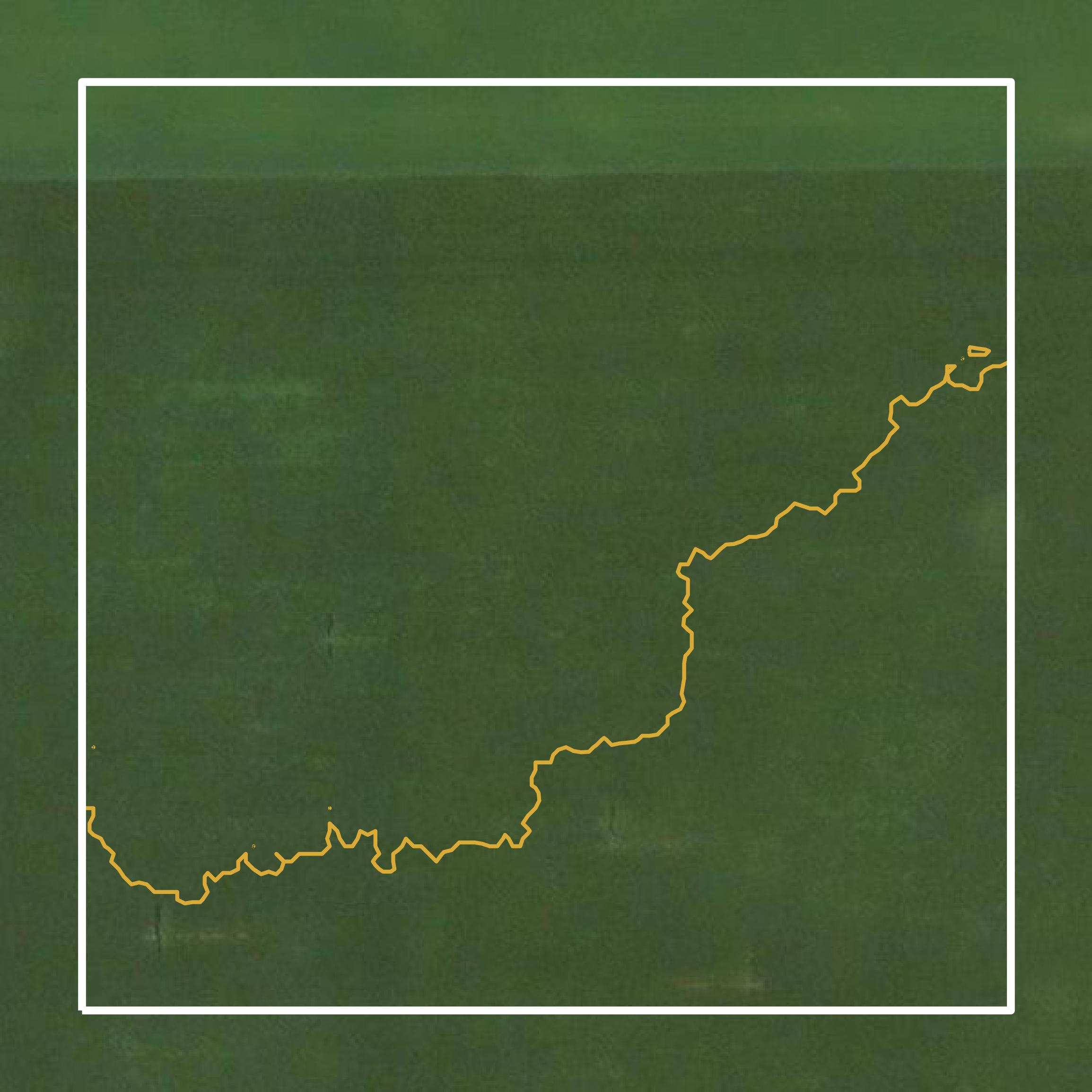 This image shows a contour map in Tipton County created using GIS data in Equator.