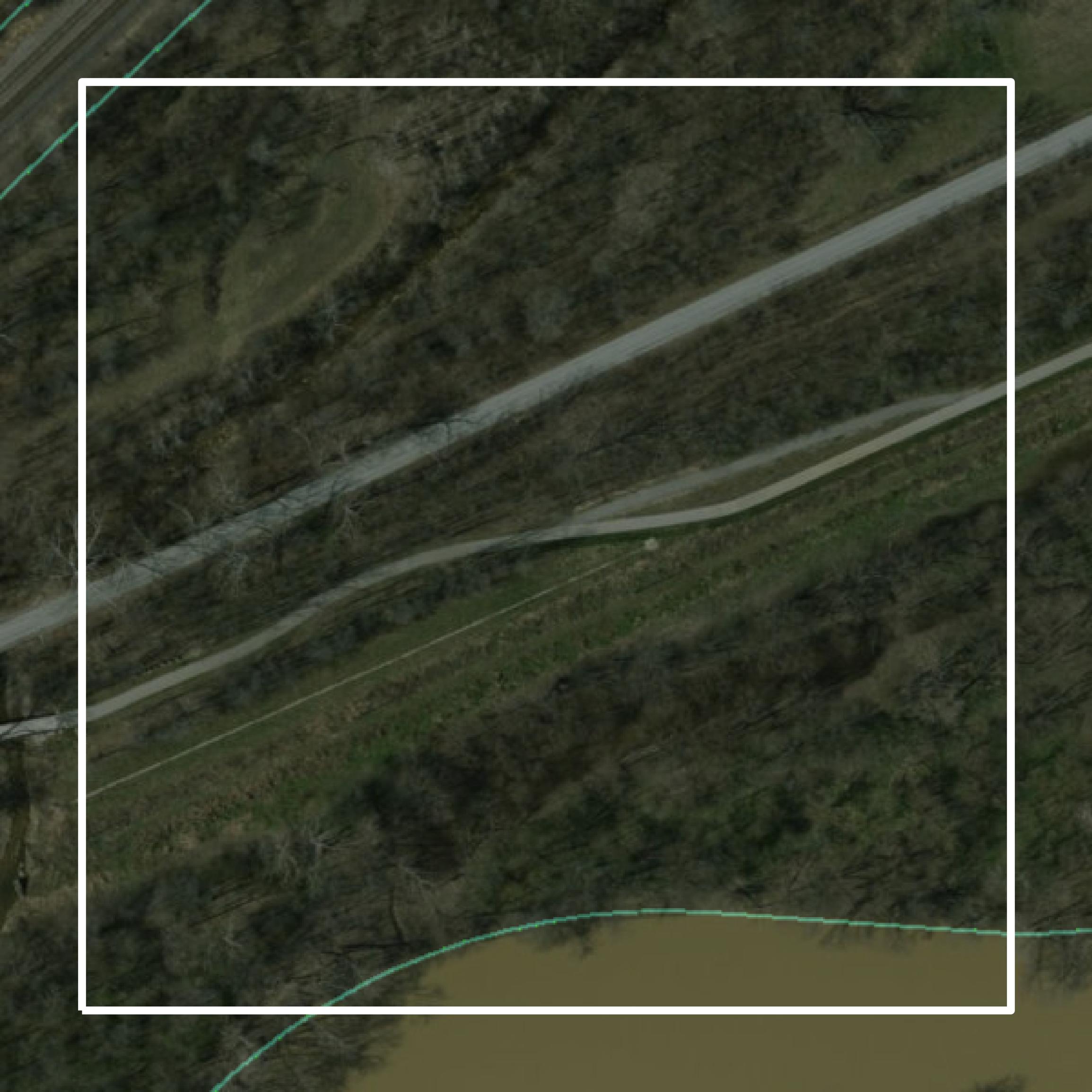 This image shows parcel and building data in Wabash County created using GIS data in Equator.