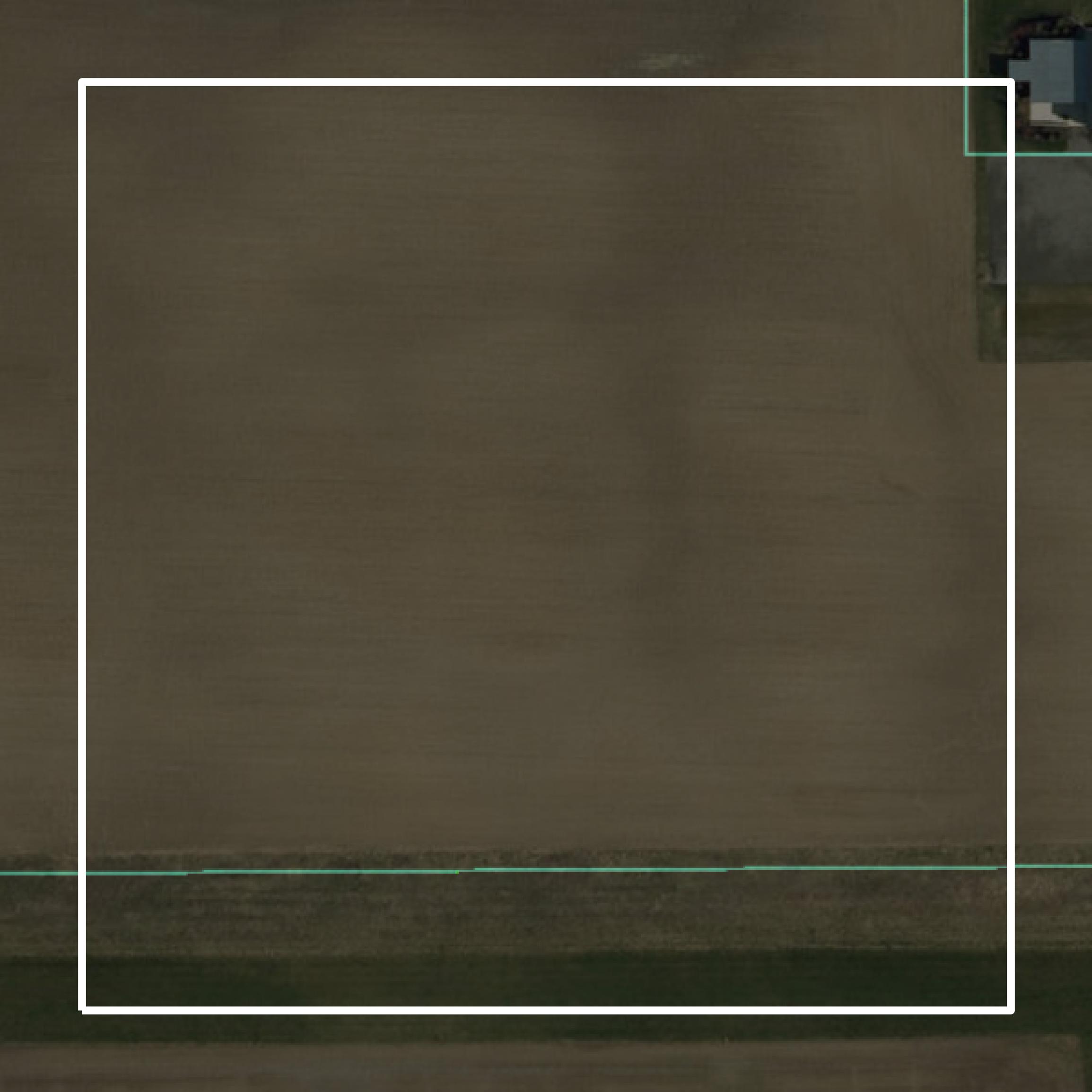 This image shows parcel and building data in Wells County created using GIS data in Equator.