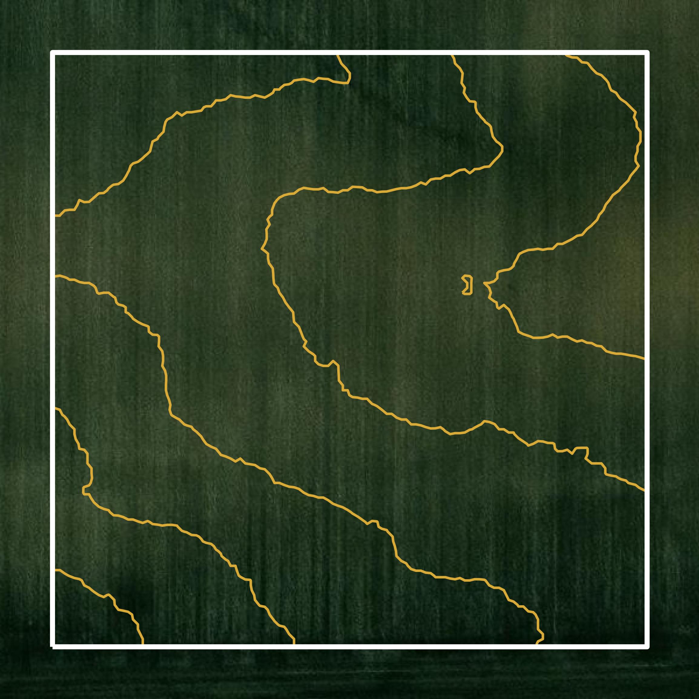 This image shows a contour map in Benton County created using GIS data in Equator.