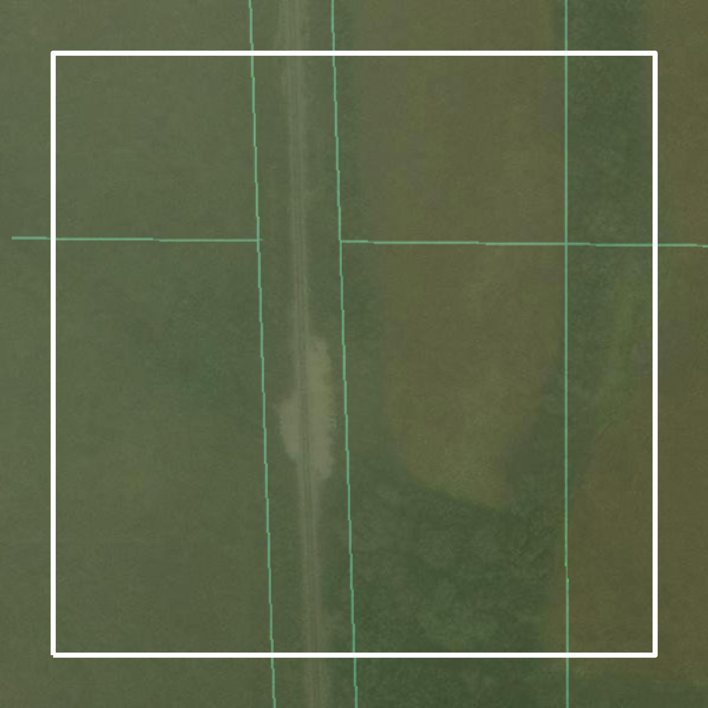 This image shows parcel and building data in Bremer County created using GIS data in Equator.