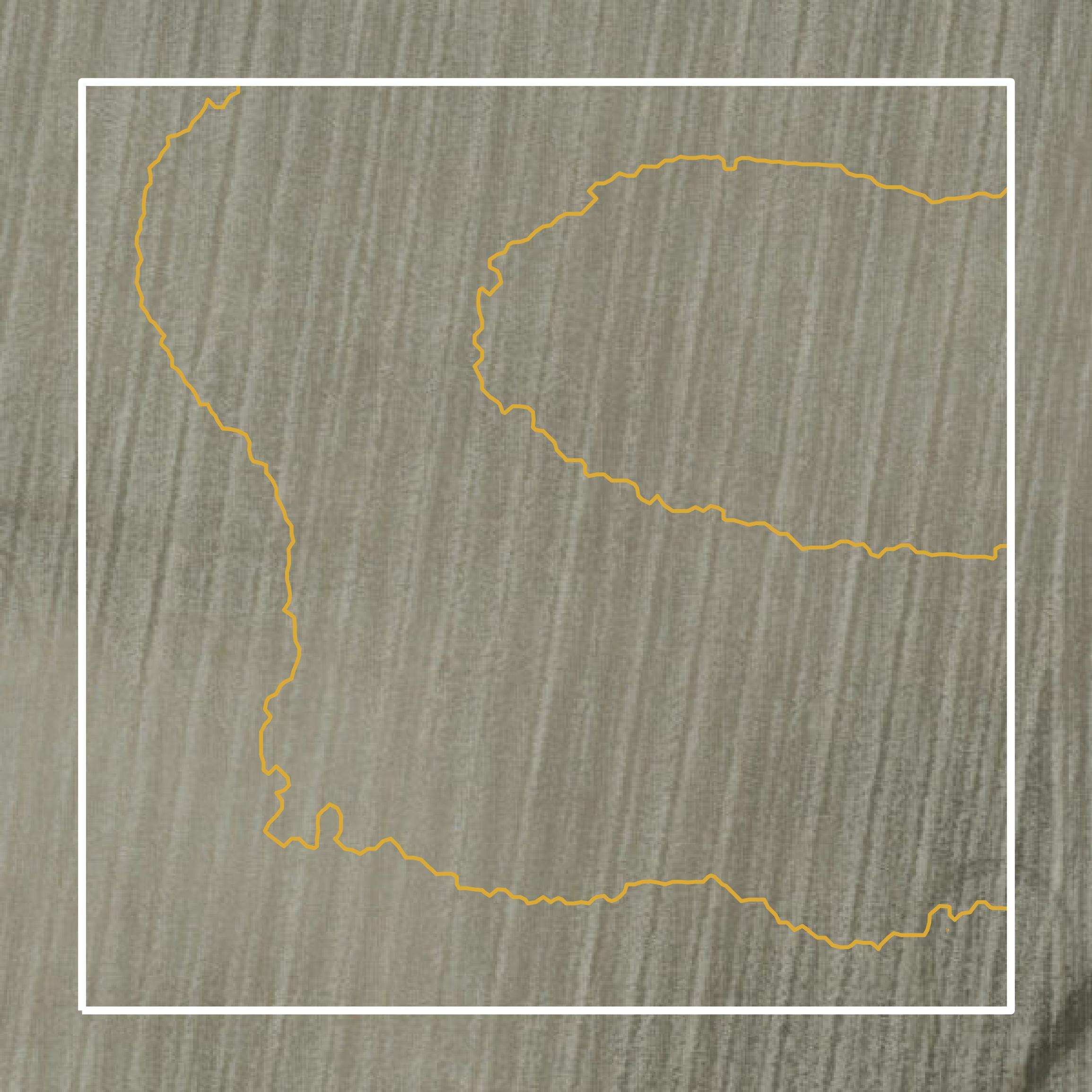 This image shows a contour map in Cerro Gordo County created using GIS data in Equator.