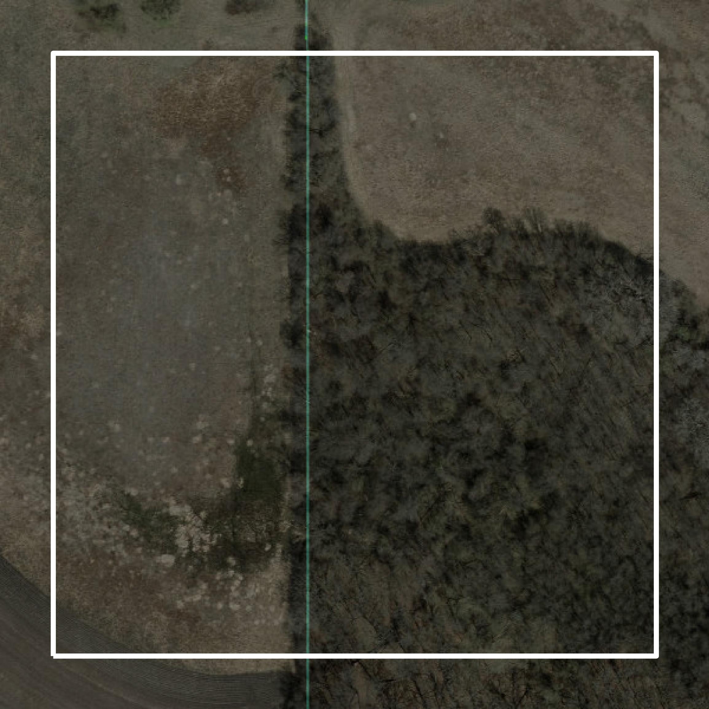 This image shows parcel and building data in Cerro Gordo County created using GIS data in Equator.