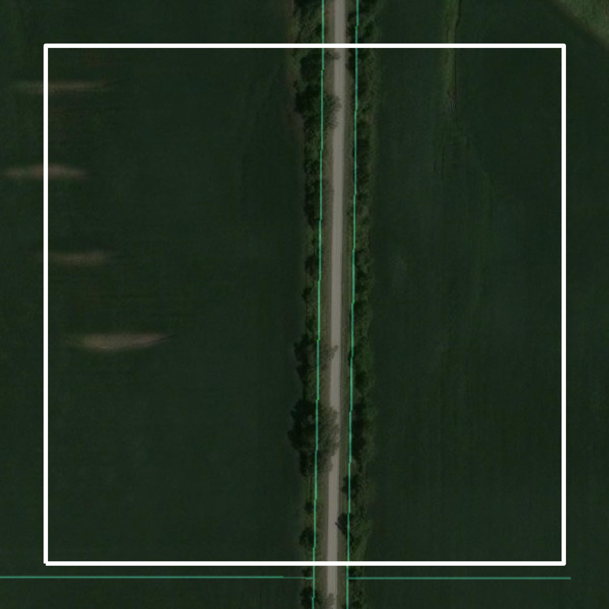 This image shows parcel and building data in Clarke County created using GIS data in Equator.