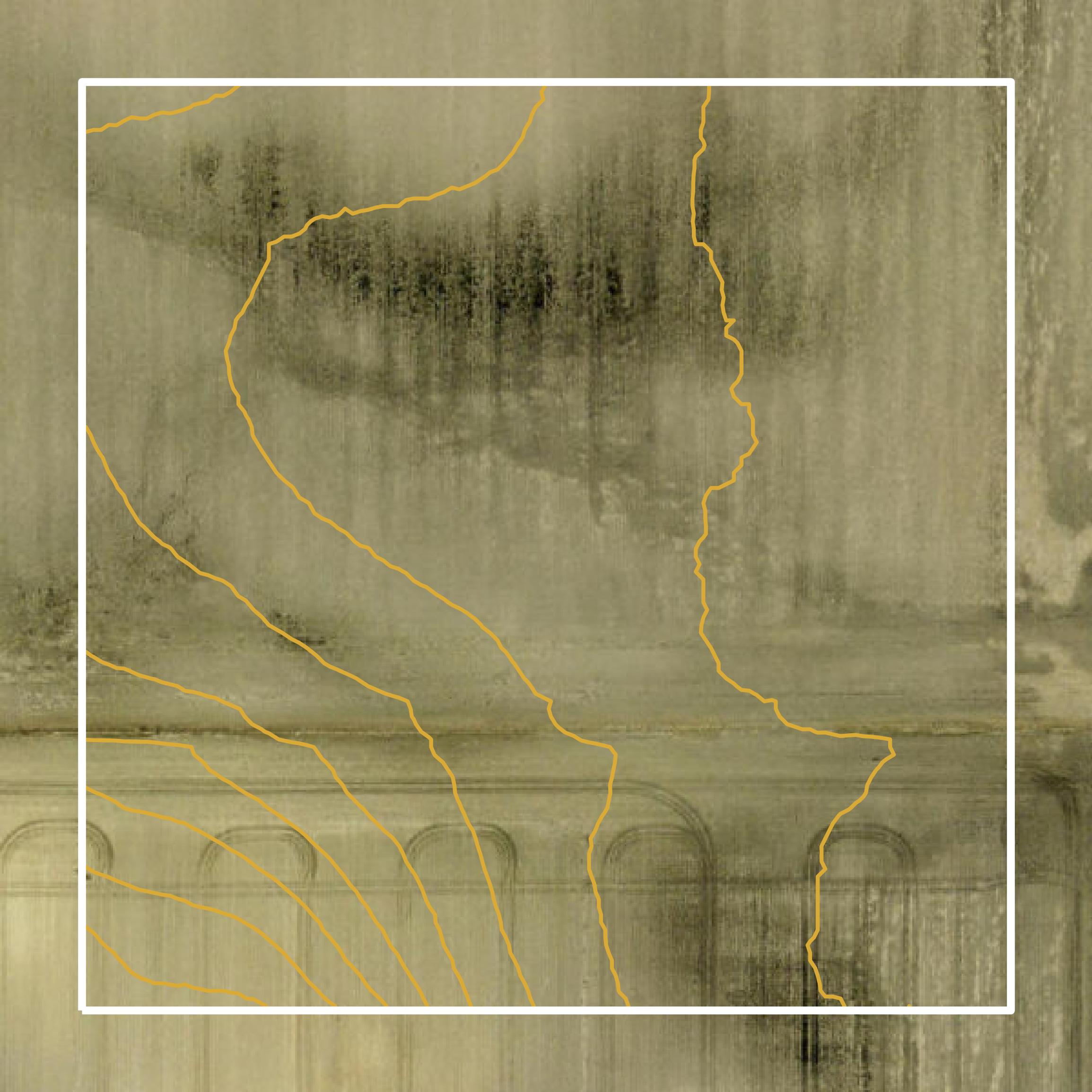This image shows a contour map in Clay County created using GIS data in Equator.