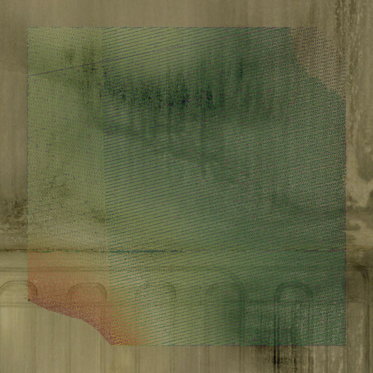 This image shows a LiDAR point cloud in Clay County created using GIS data in Equator.