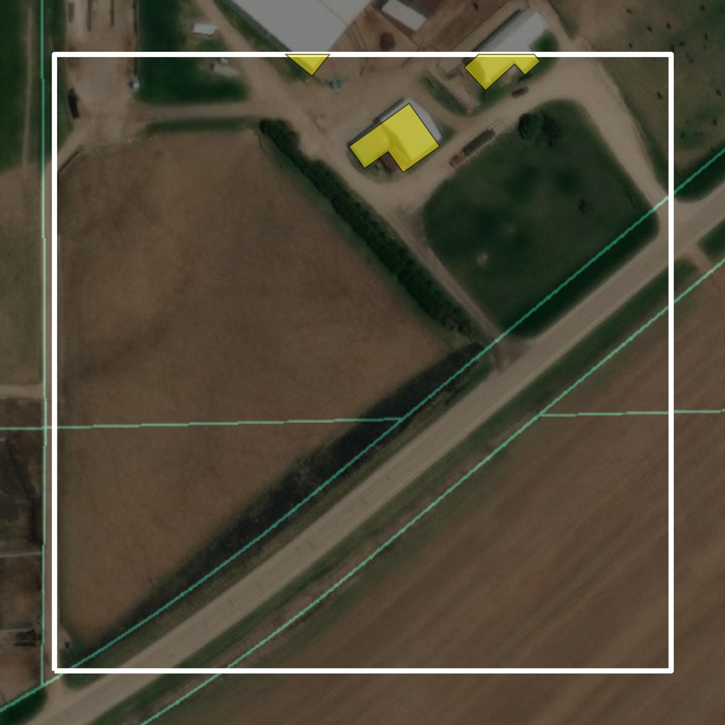 This image shows parcel and building data in Clayton County created using GIS data in Equator.