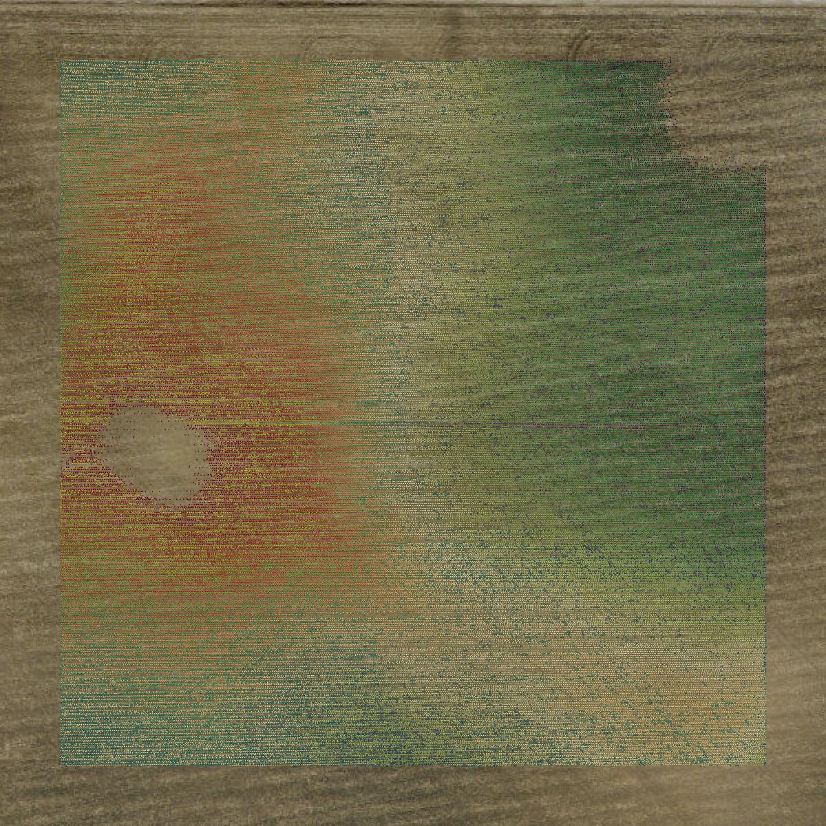 This image shows a LiDAR point cloud in Franklin County created using GIS data in Equator.