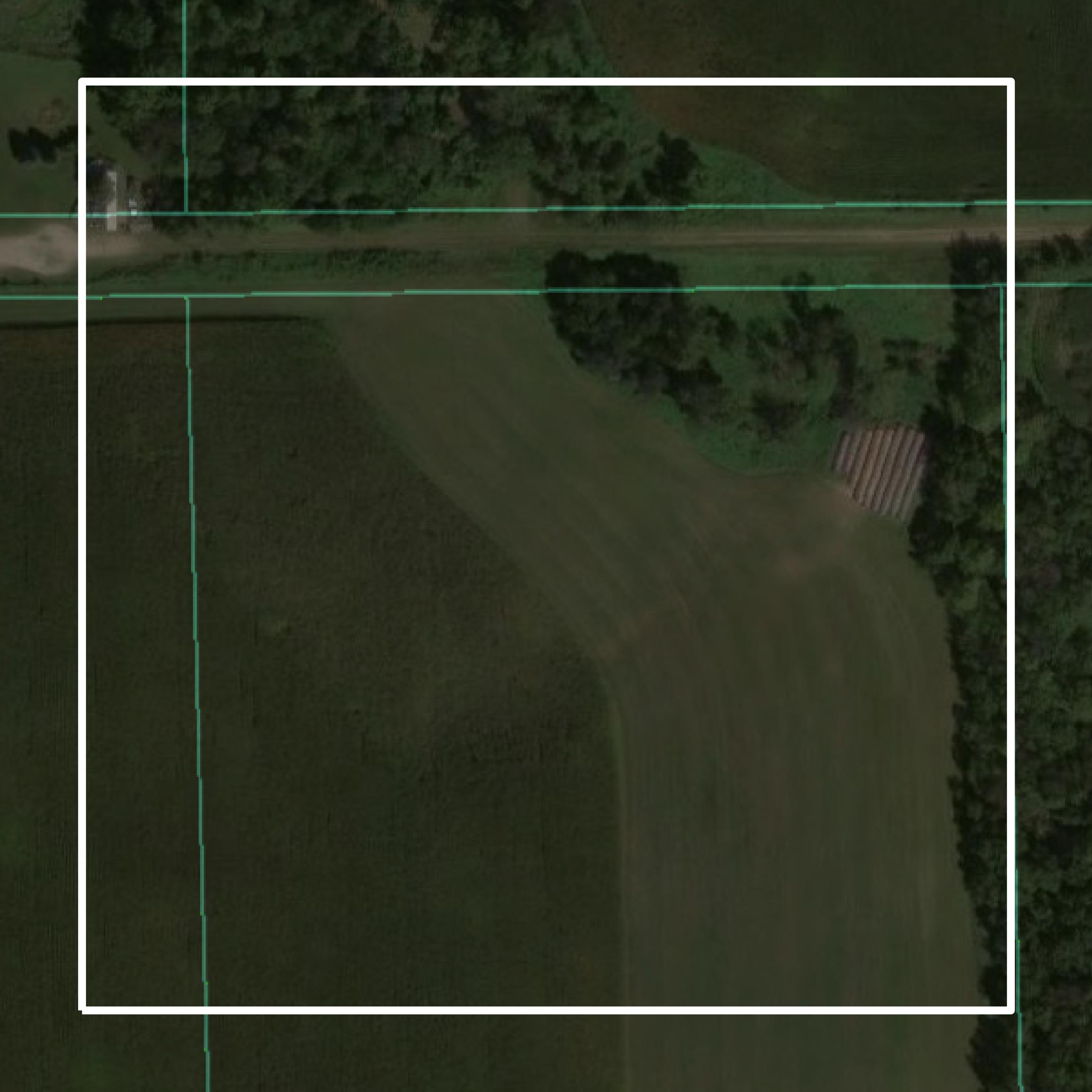 This image shows parcel and building data in Hamilton County created using GIS data in Equator.
