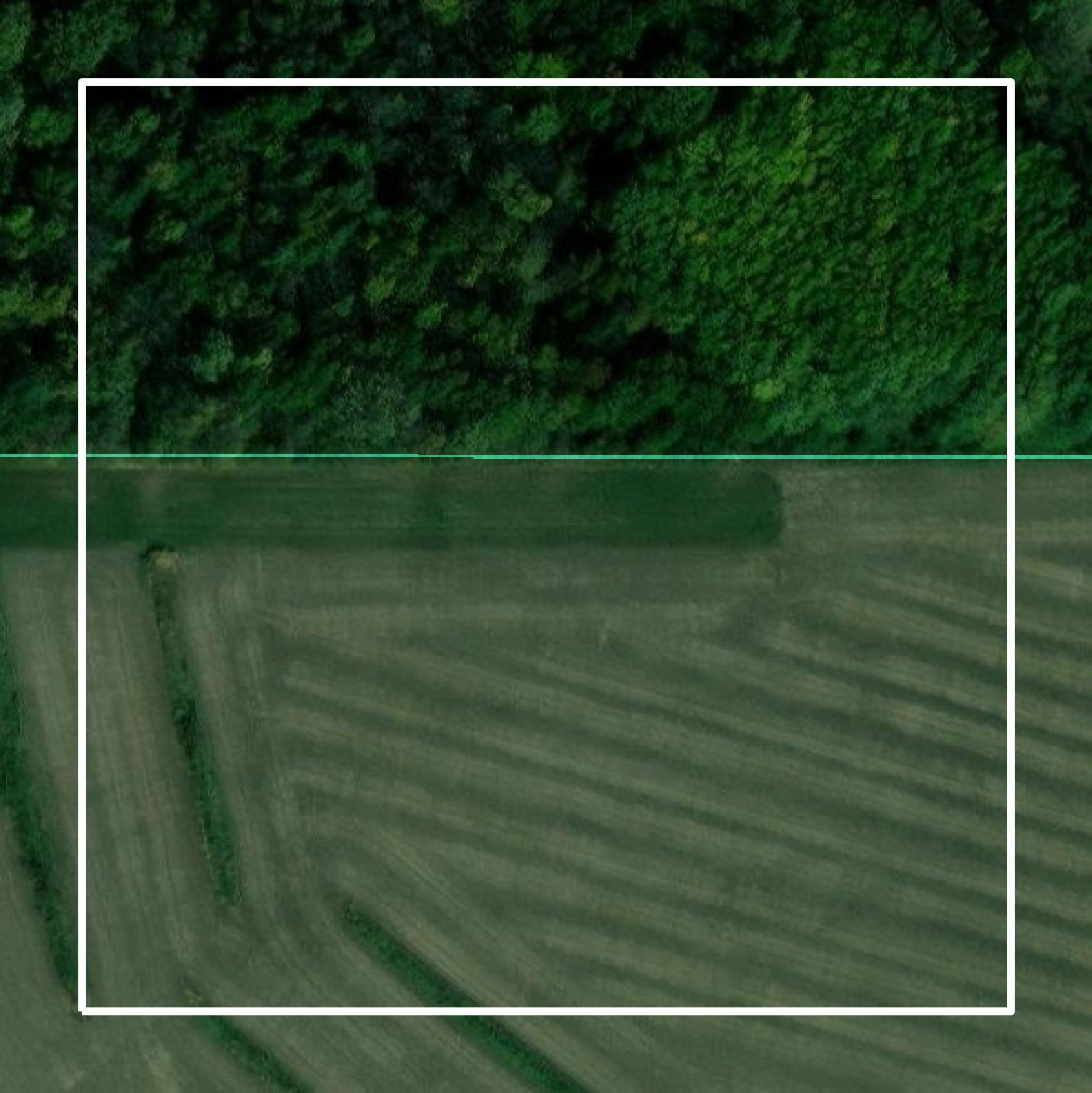 This image shows parcel and building data in Howard County created using GIS data in Equator.