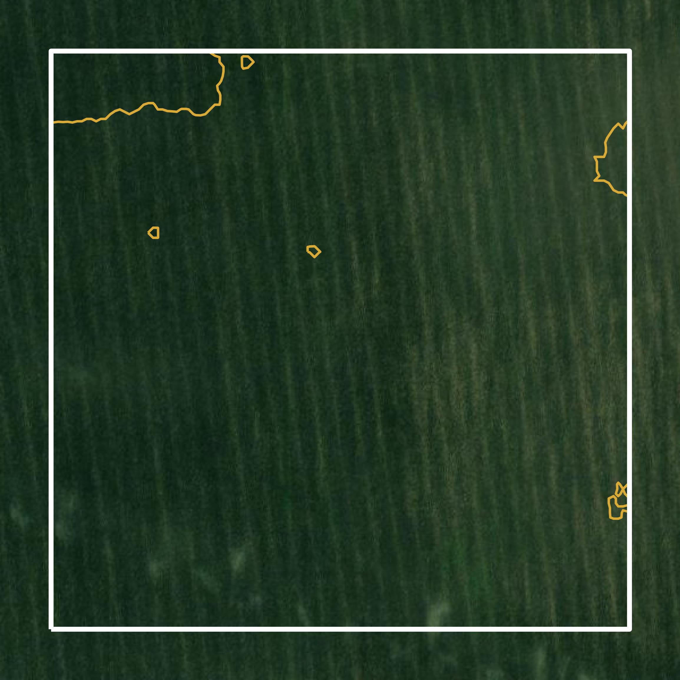 This image shows a contour map in Humboldt County created using GIS data in Equator.
