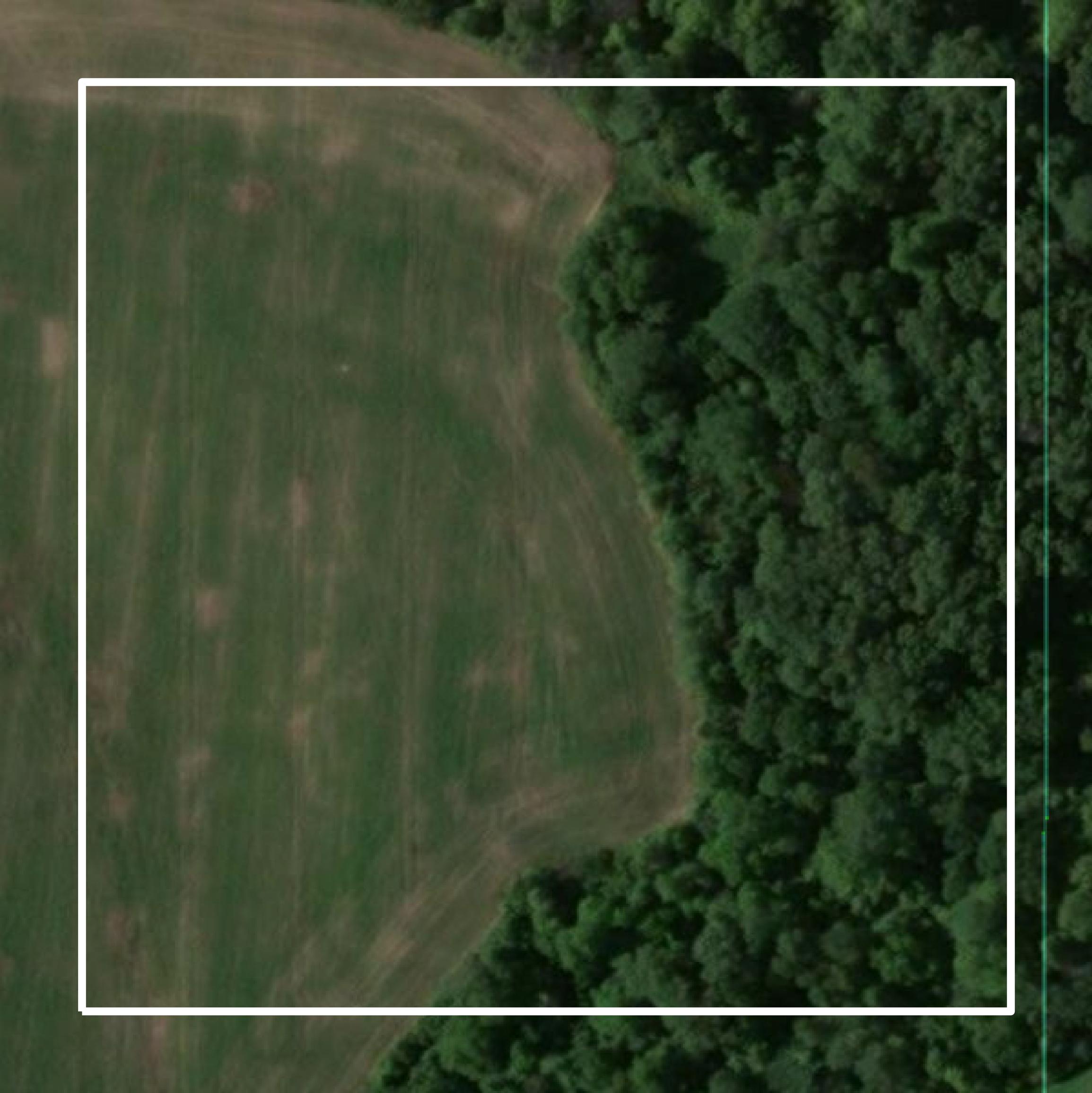 This image shows parcel and building data in Iowa County created using GIS data in Equator.