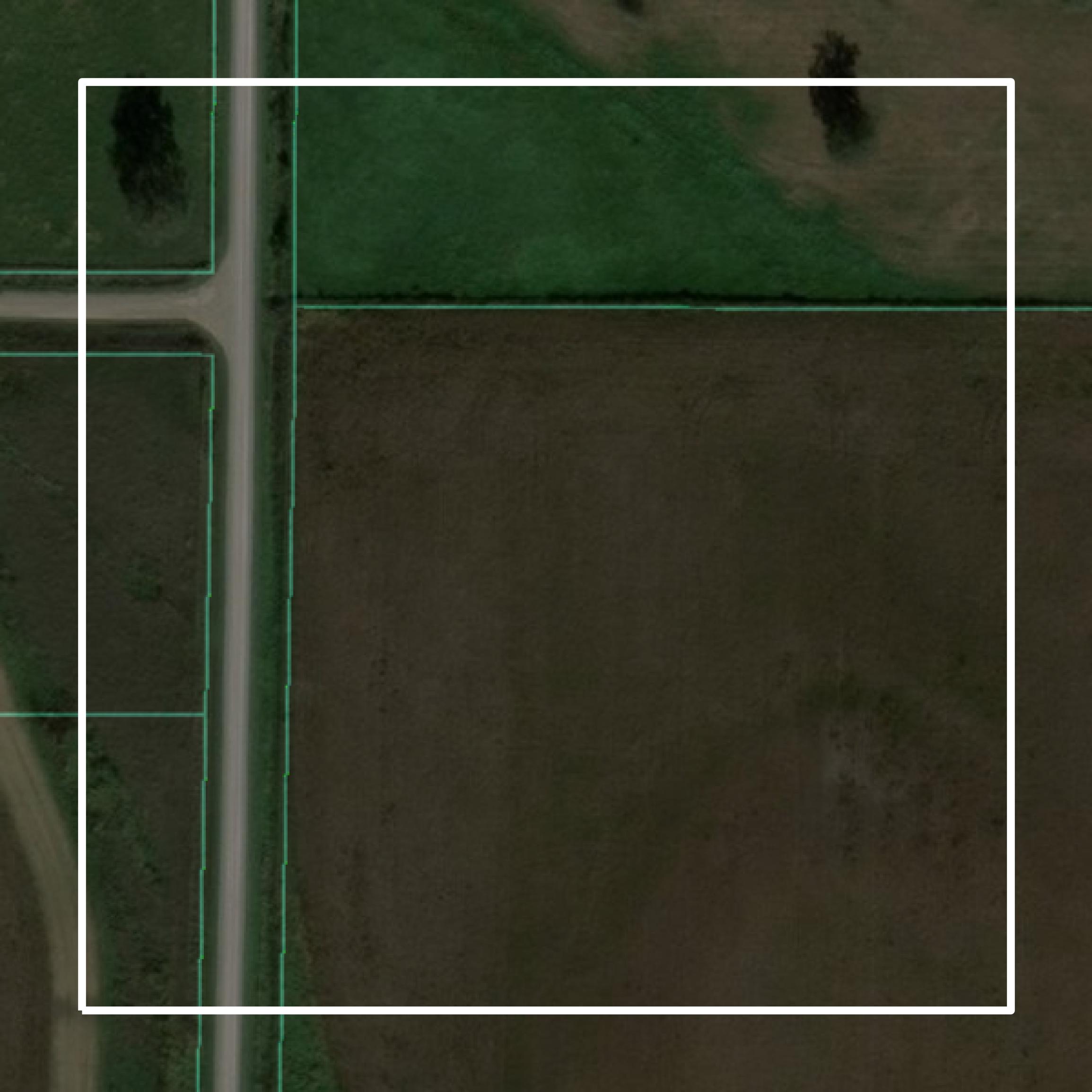 This image shows parcel and building data in Iowa County created using GIS data in Equator.