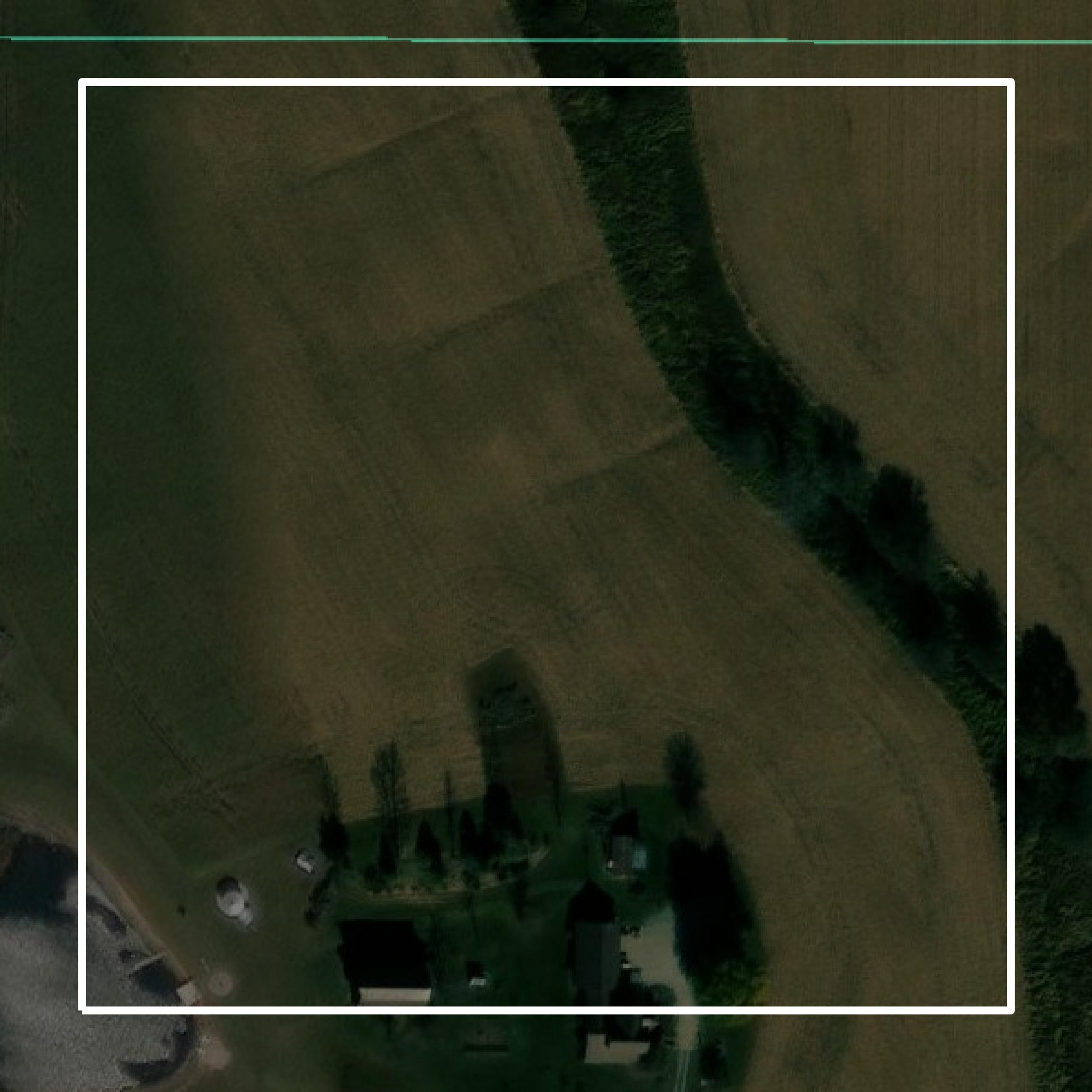 This image shows parcel and building data in Johnson County created using GIS data in Equator.