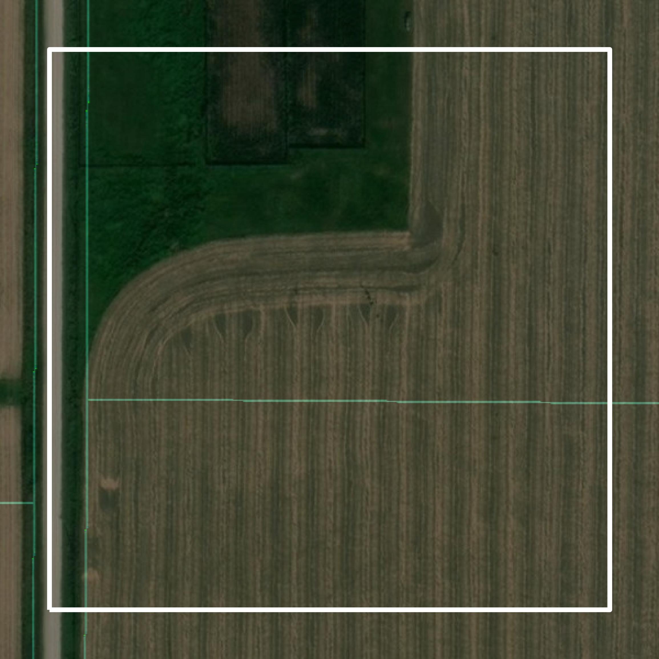 This image shows parcel and building data in Madison County created using GIS data in Equator.