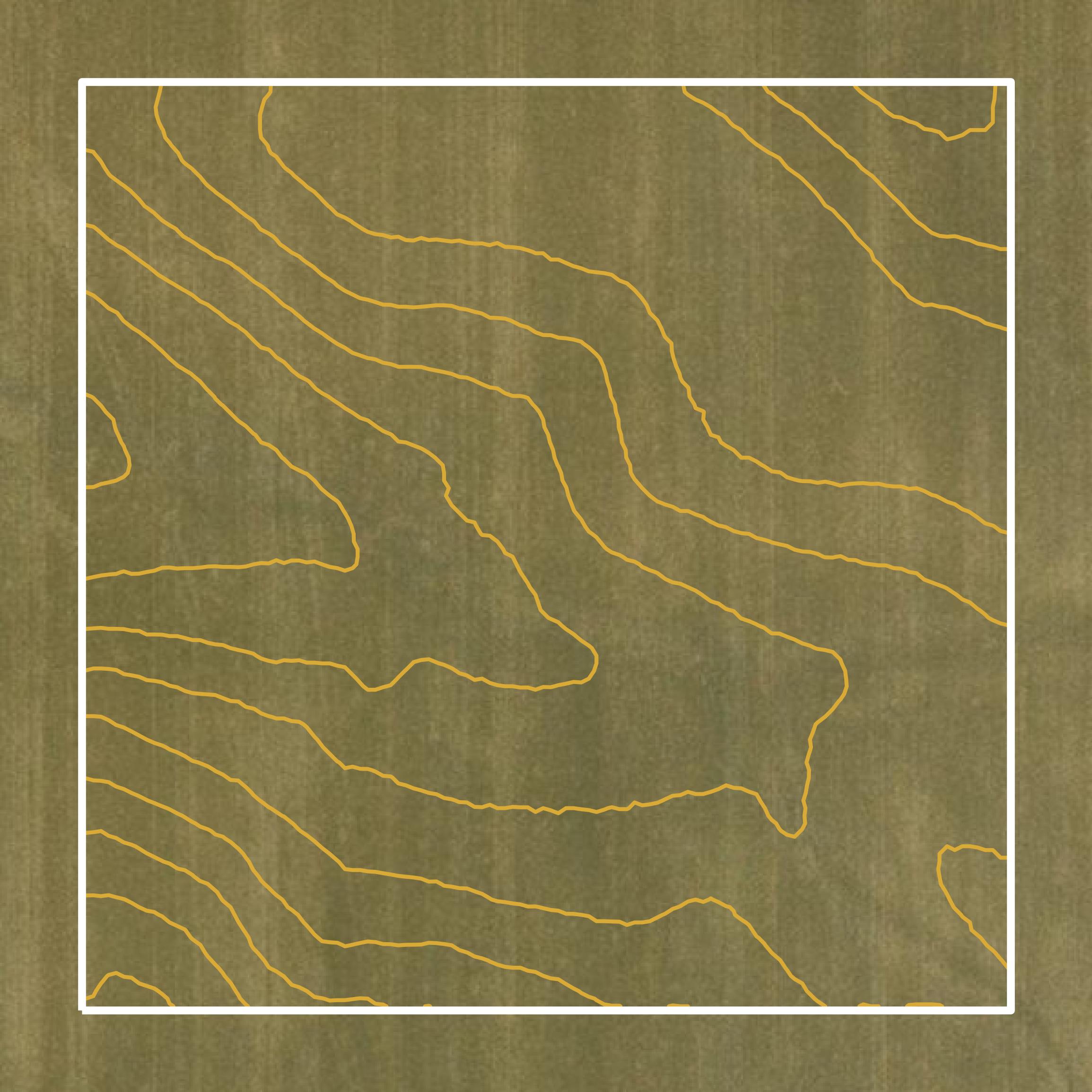 This image shows a contour map in Marshall County created using GIS data in Equator.