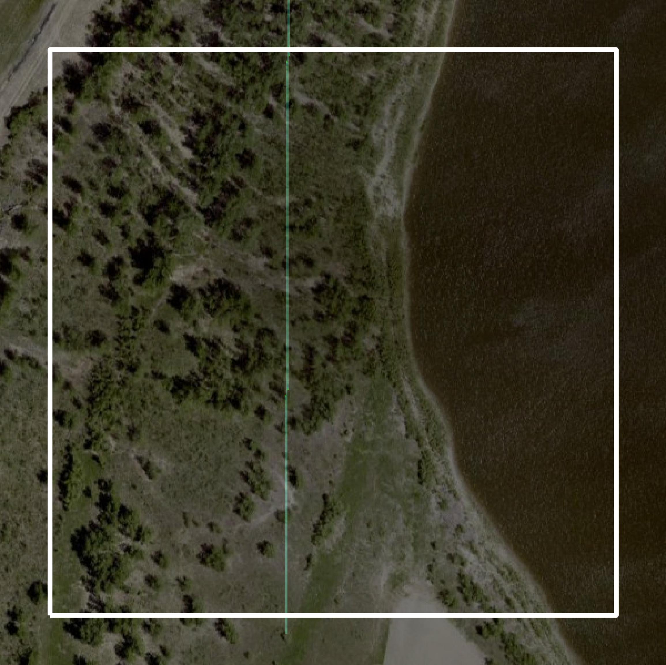 This image shows parcel and building data in Mills County created using GIS data in Equator.