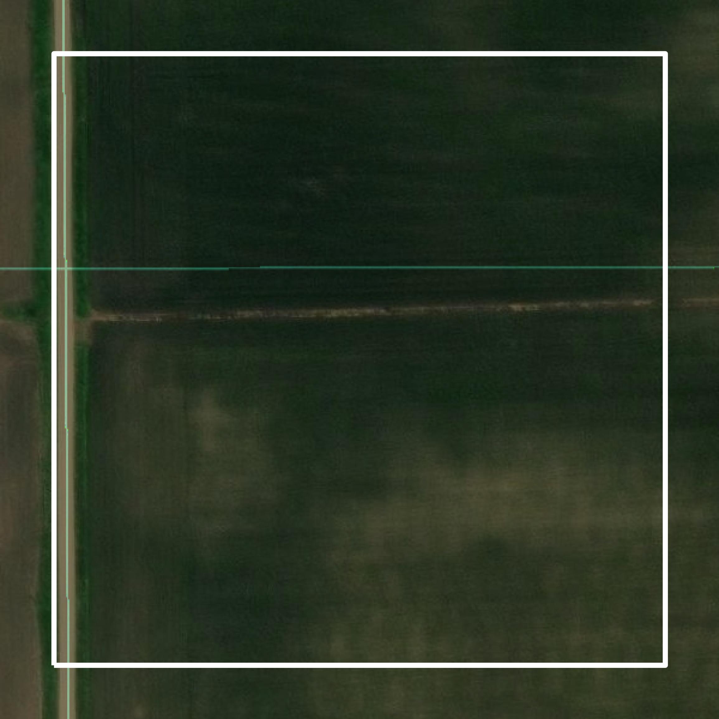 This image shows parcel and building data in Palo Alto County created using GIS data in Equator.