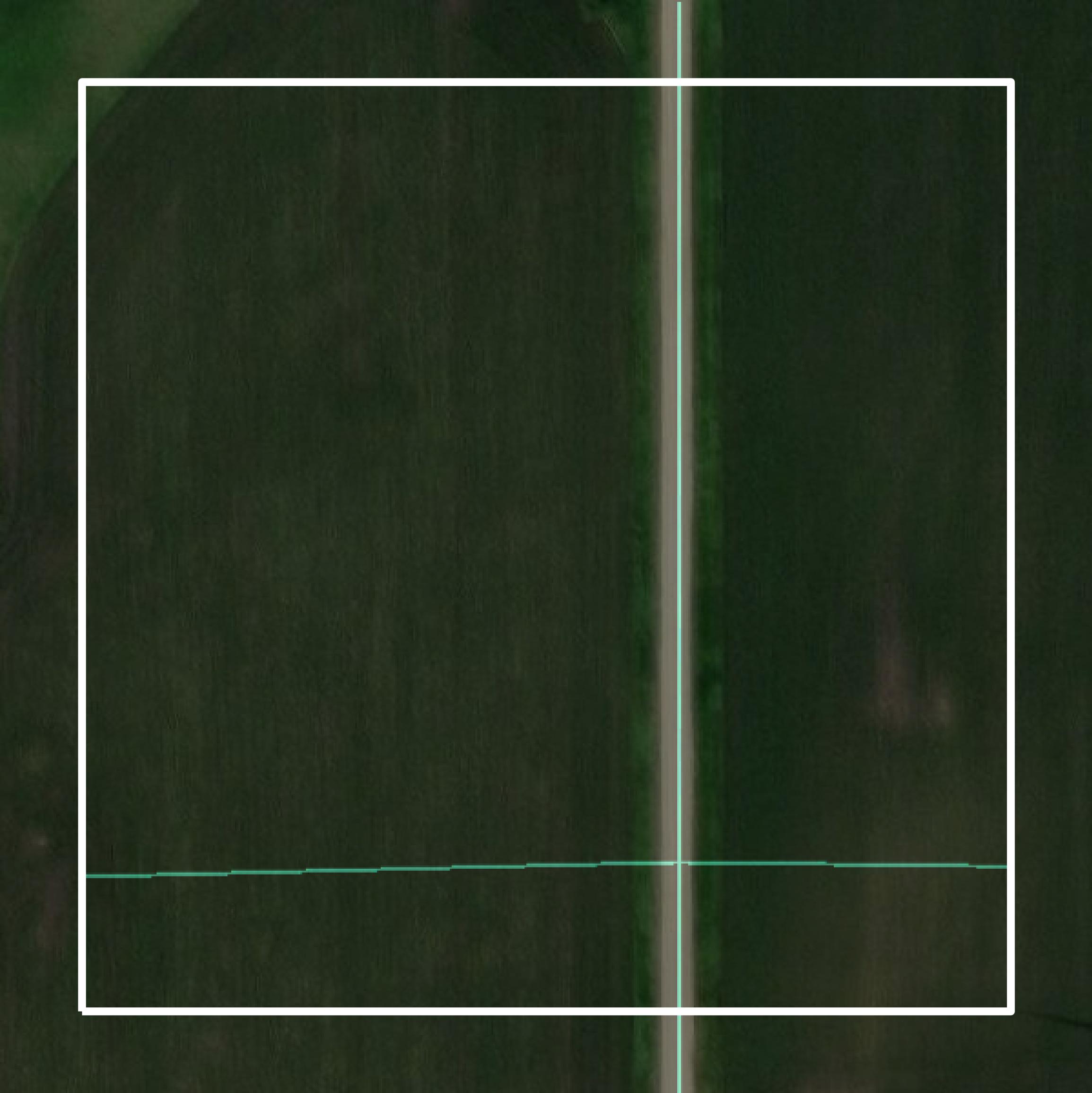 This image shows parcel and building data in Pocahontas County created using GIS data in Equator.