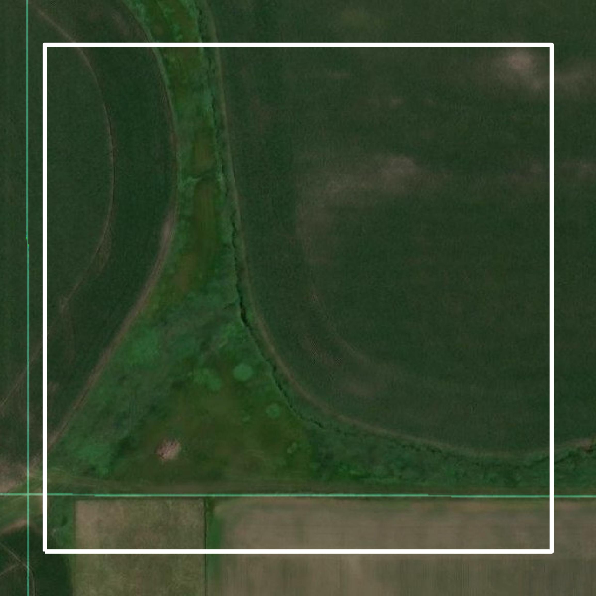 This image shows parcel and building data in Sac County created using GIS data in Equator.