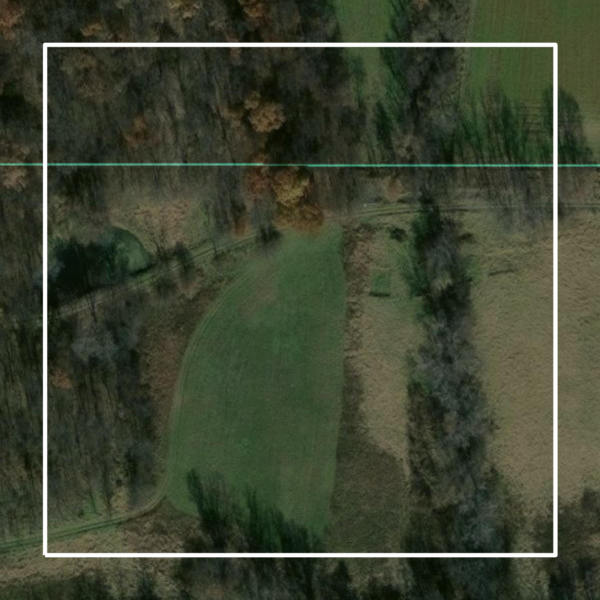 This image shows parcel and building data in Van Buren County created using GIS data in Equator.