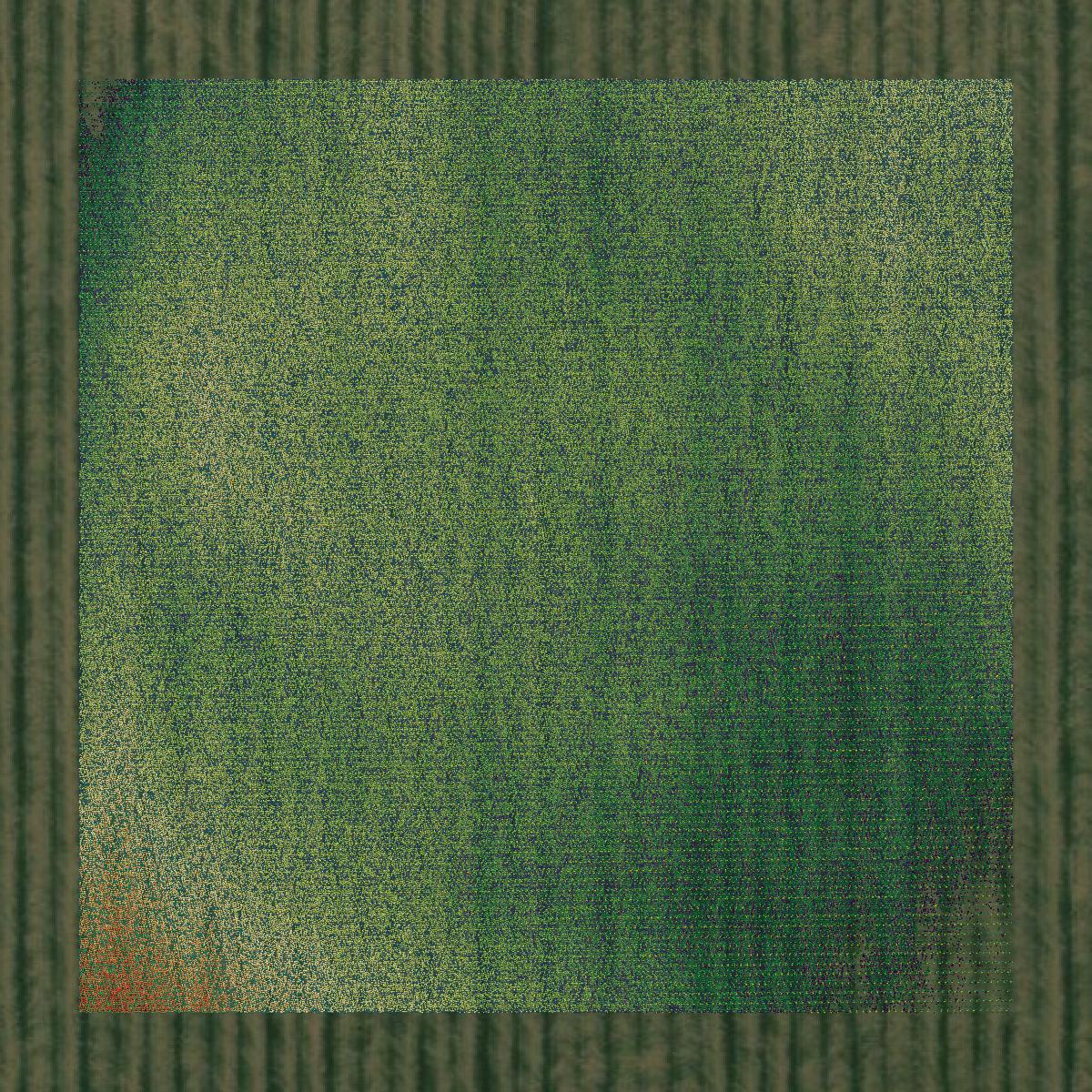 This image shows a LiDAR point cloud in Washington County created using GIS data in Equator.