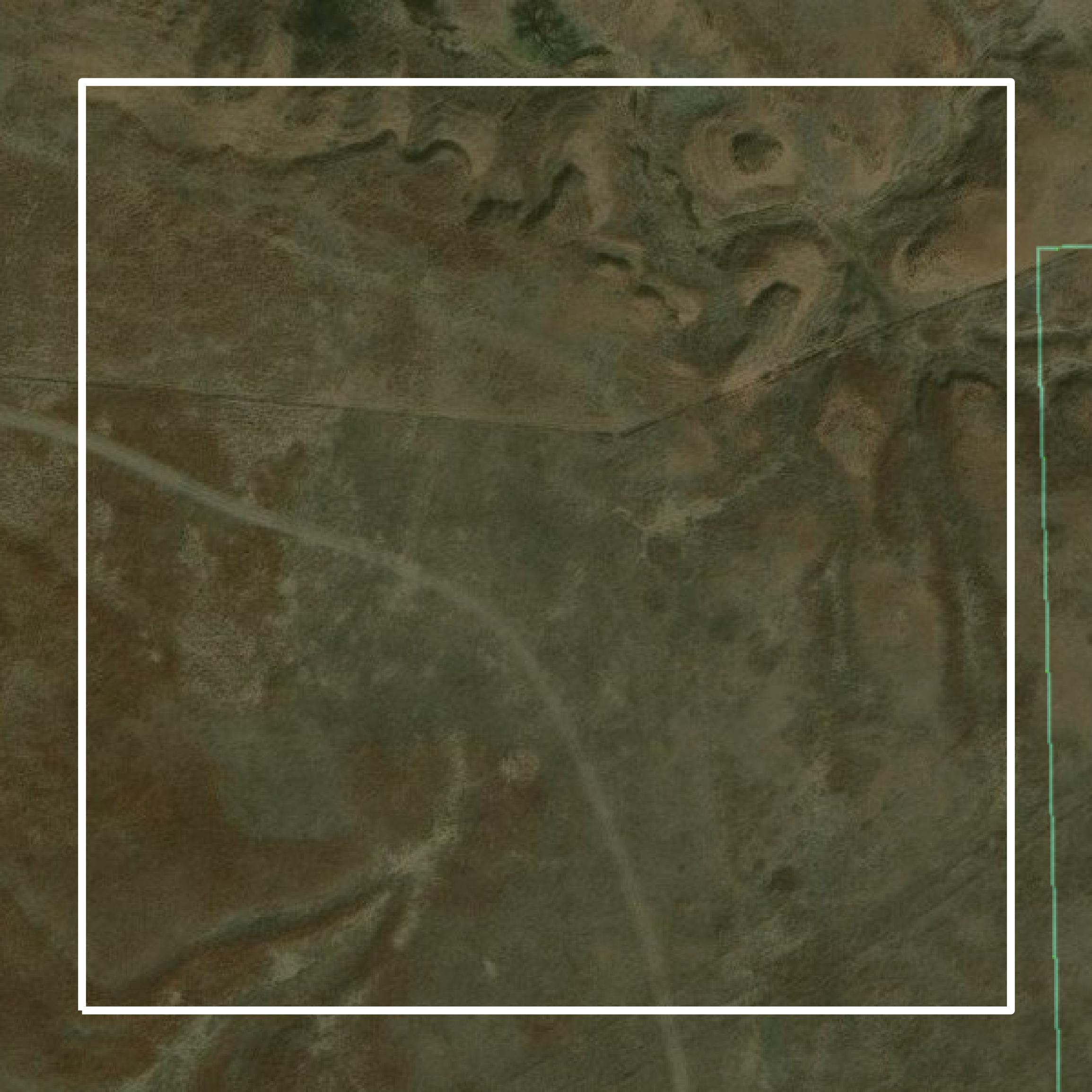 This image shows parcel and building data in Barber County created using GIS data in Equator.