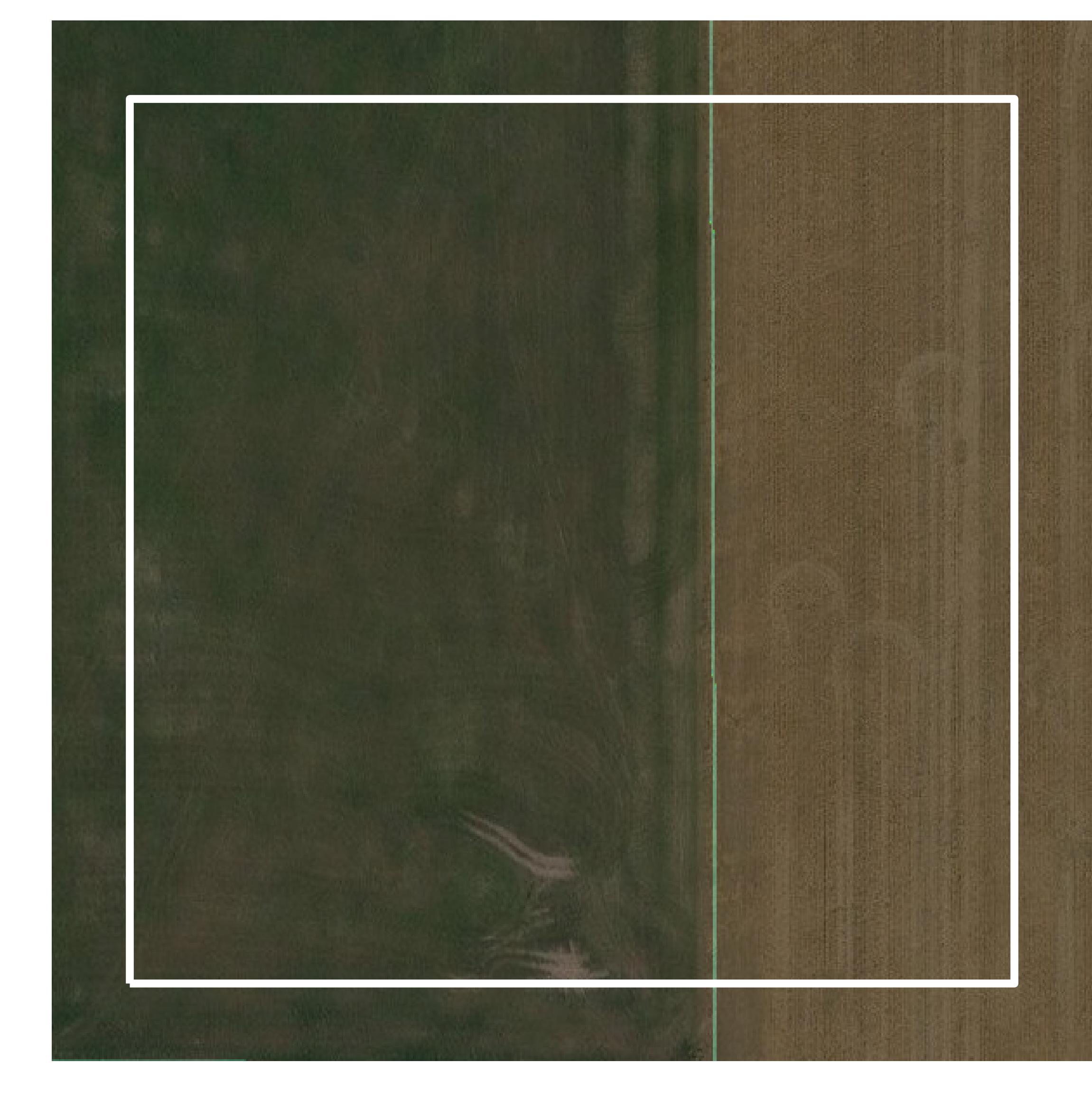 This image shows parcel and building data in Coffey County created using GIS data in Equator.