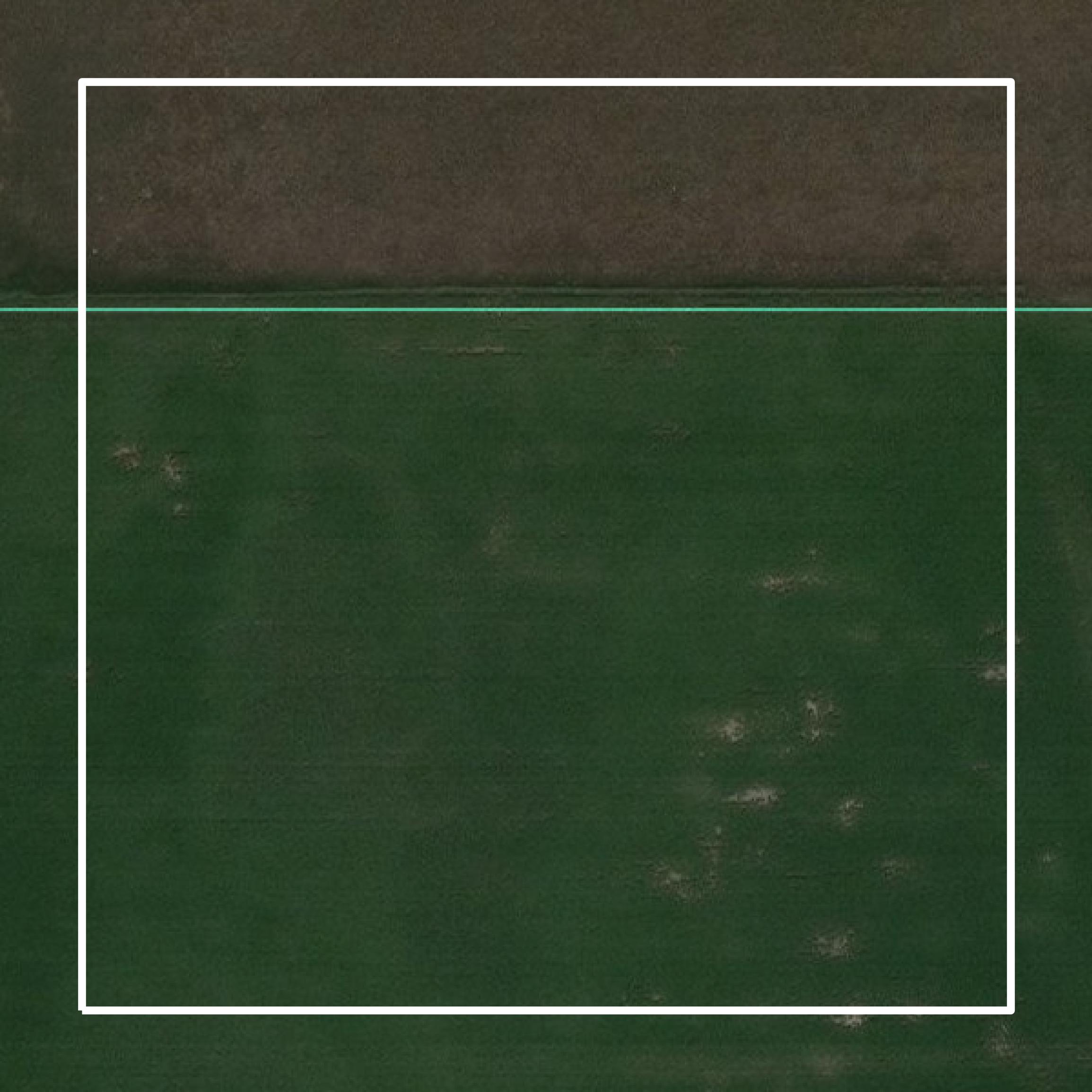 This image shows parcel and building data in Greeley County created using GIS data in Equator.