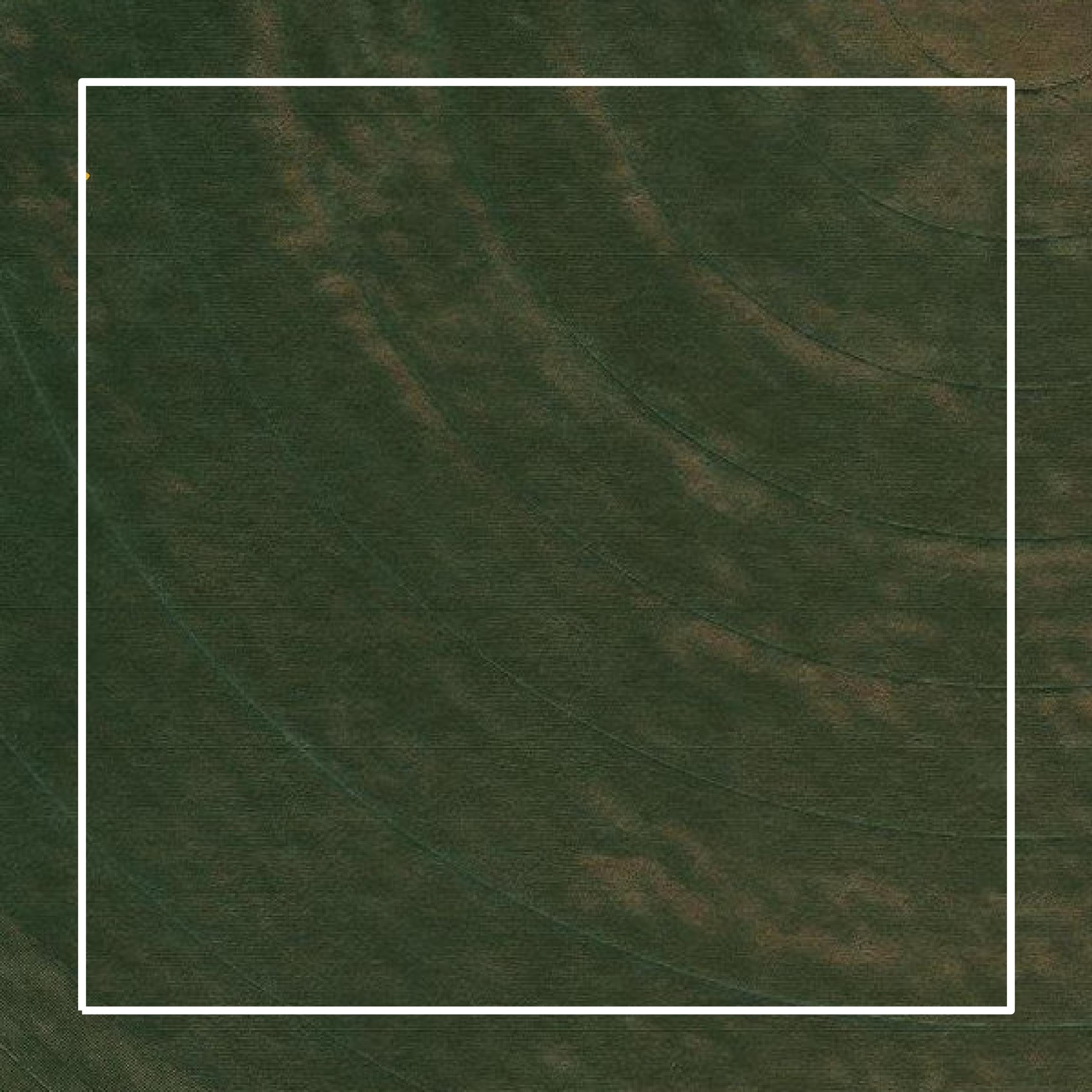 This image shows a contour map in Haskell County created using GIS data in Equator.