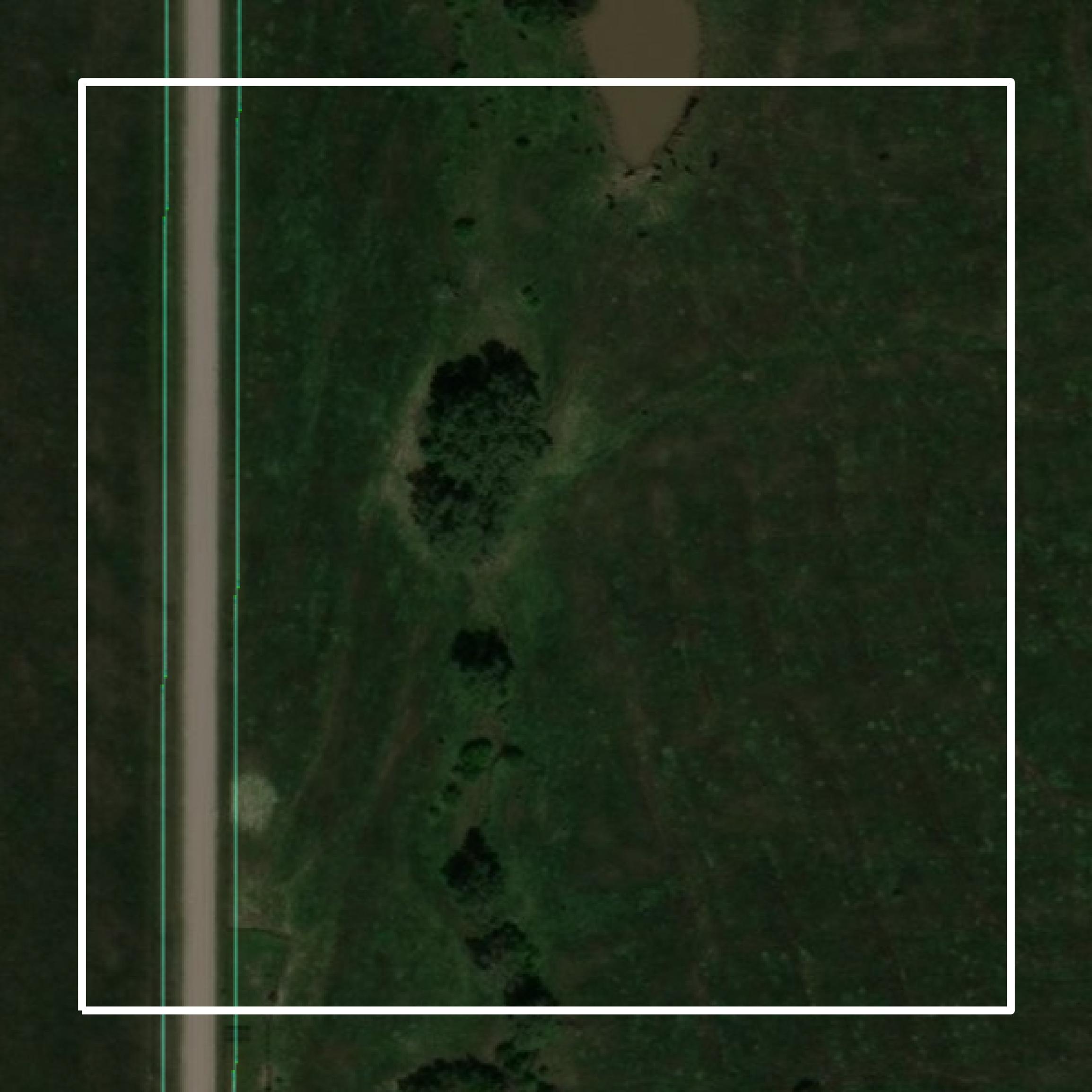 This image shows parcel and building data in Marshall County created using GIS data in Equator.