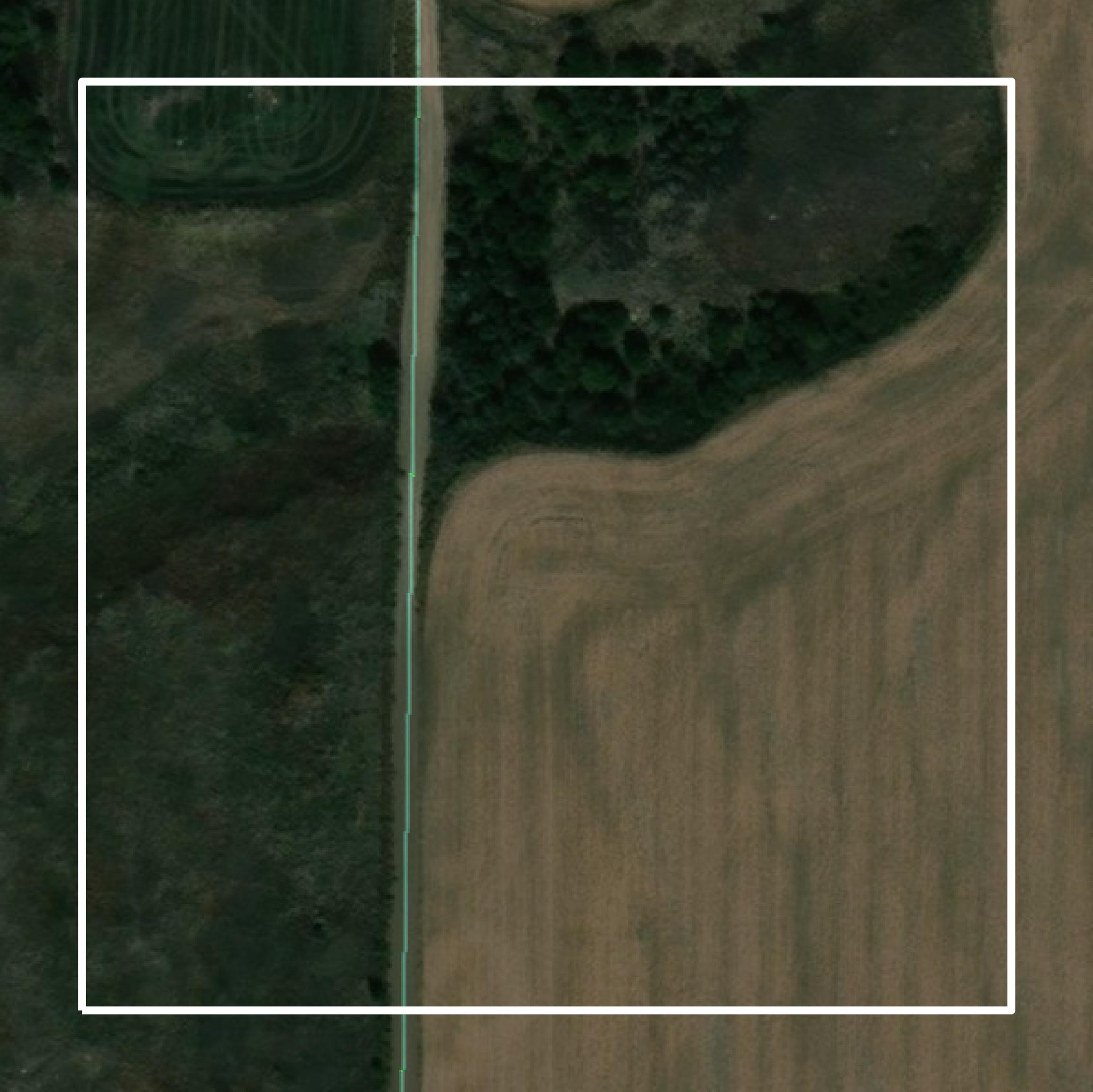 This image shows parcel and building data in Norton County created using GIS data in Equator.
