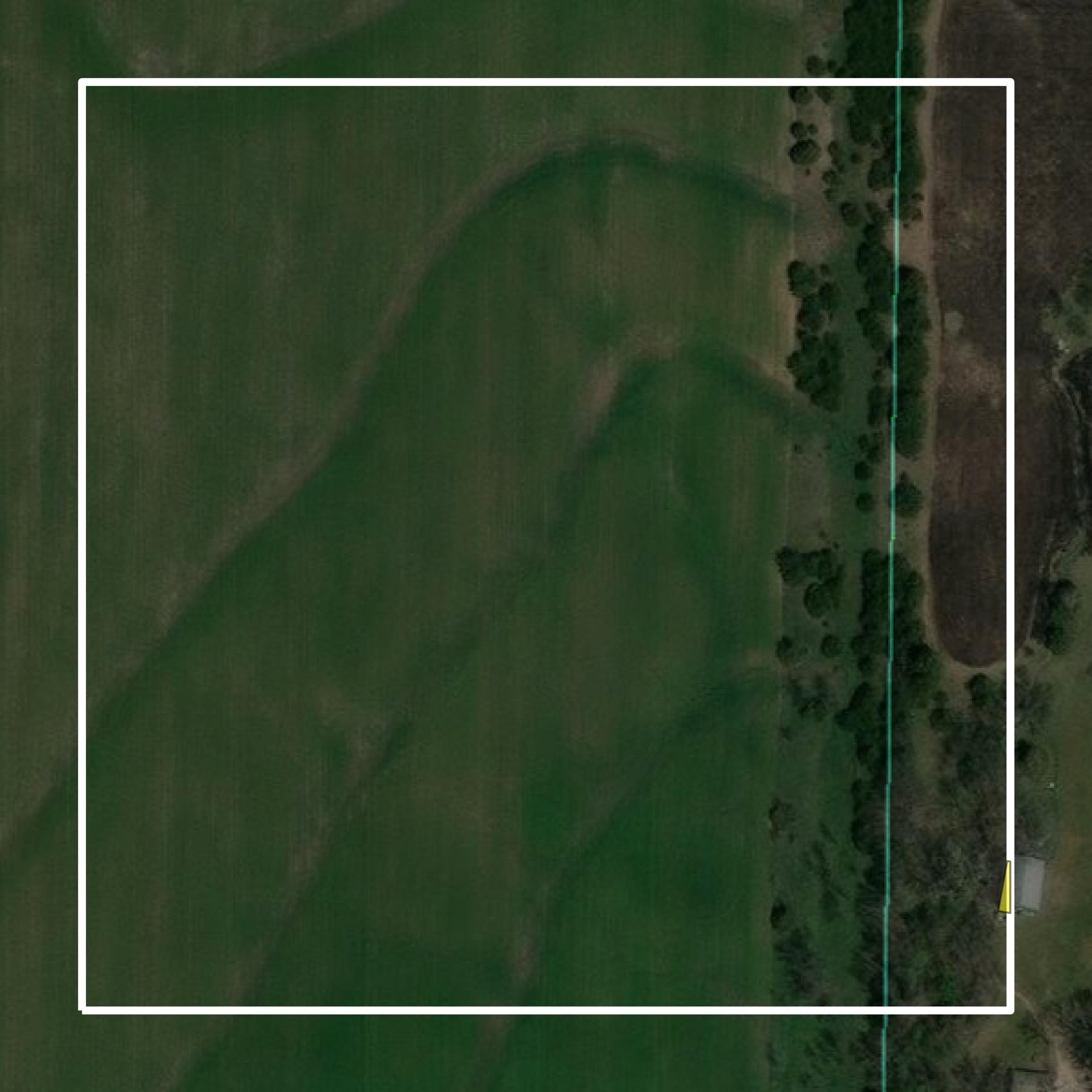 This image shows parcel and building data in Osage County created using GIS data in Equator.