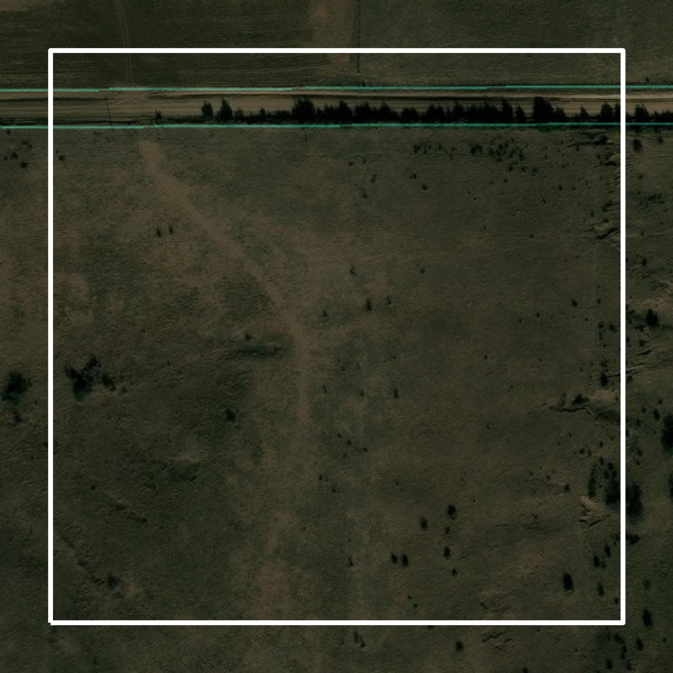 This image shows parcel and building data in Republic County created using GIS data in Equator.