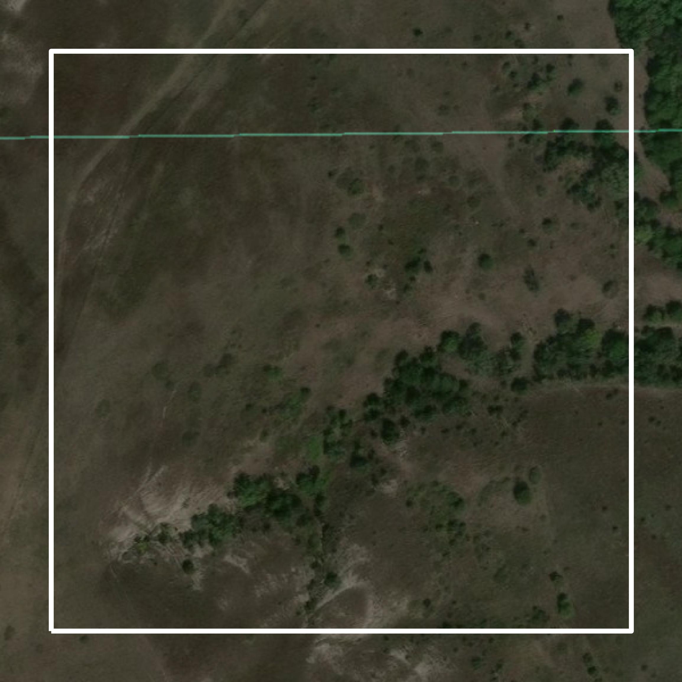 This image shows parcel and building data in Rooks County created using GIS data in Equator.