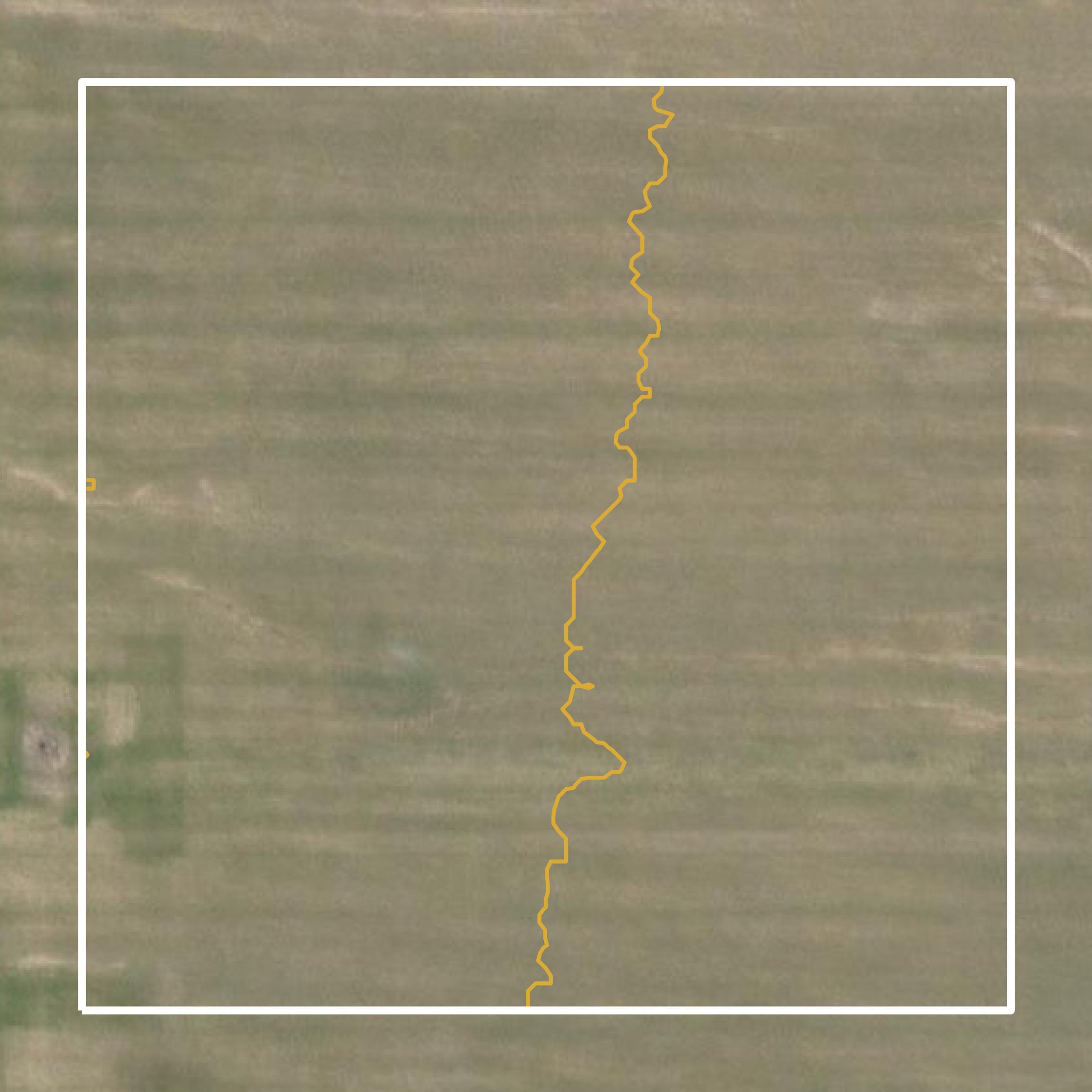 This image shows a contour map in Scott County created using GIS data in Equator.