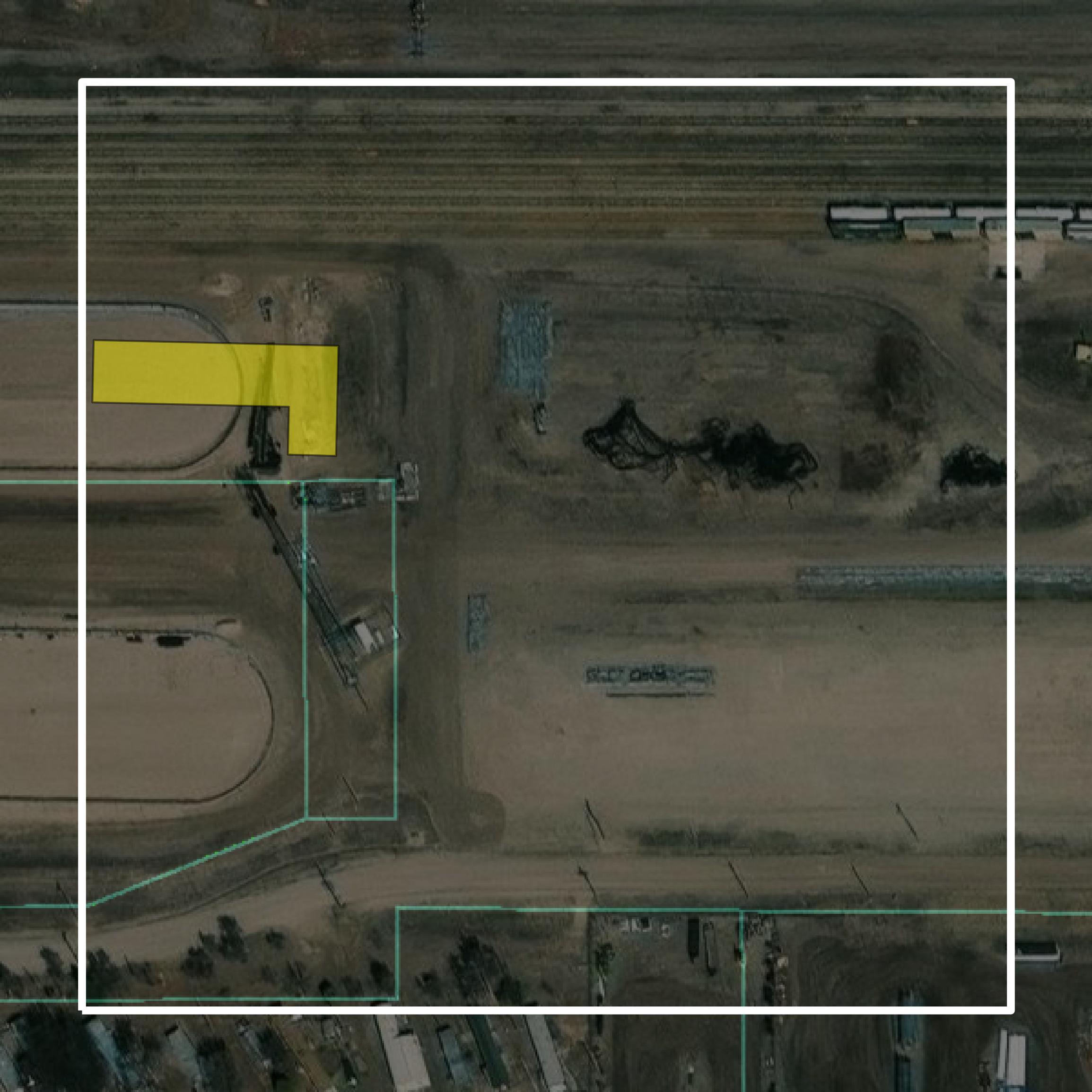 This image shows parcel and building data in Sherman County created using GIS data in Equator.