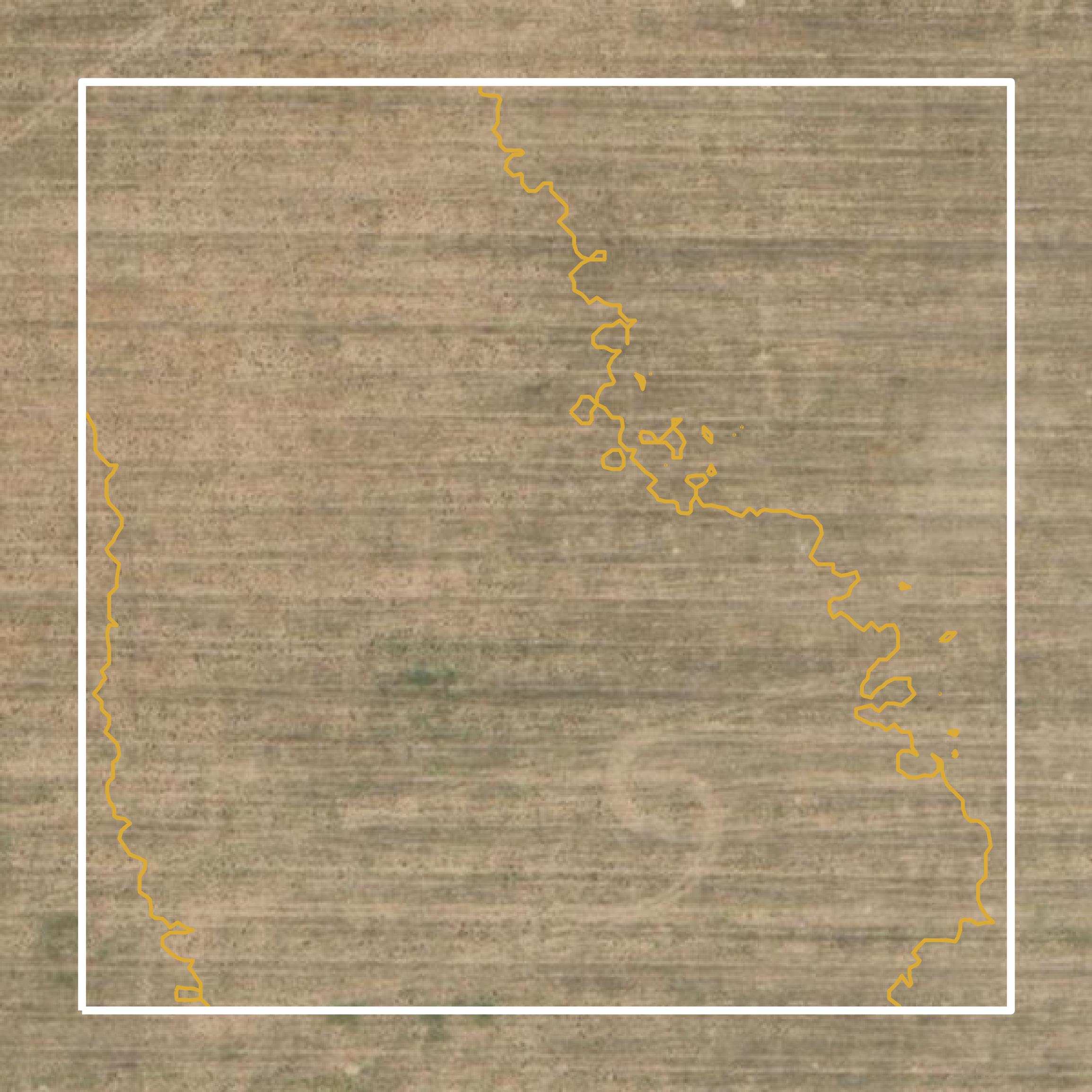 This image shows a contour map in Stanton County created using GIS data in Equator.