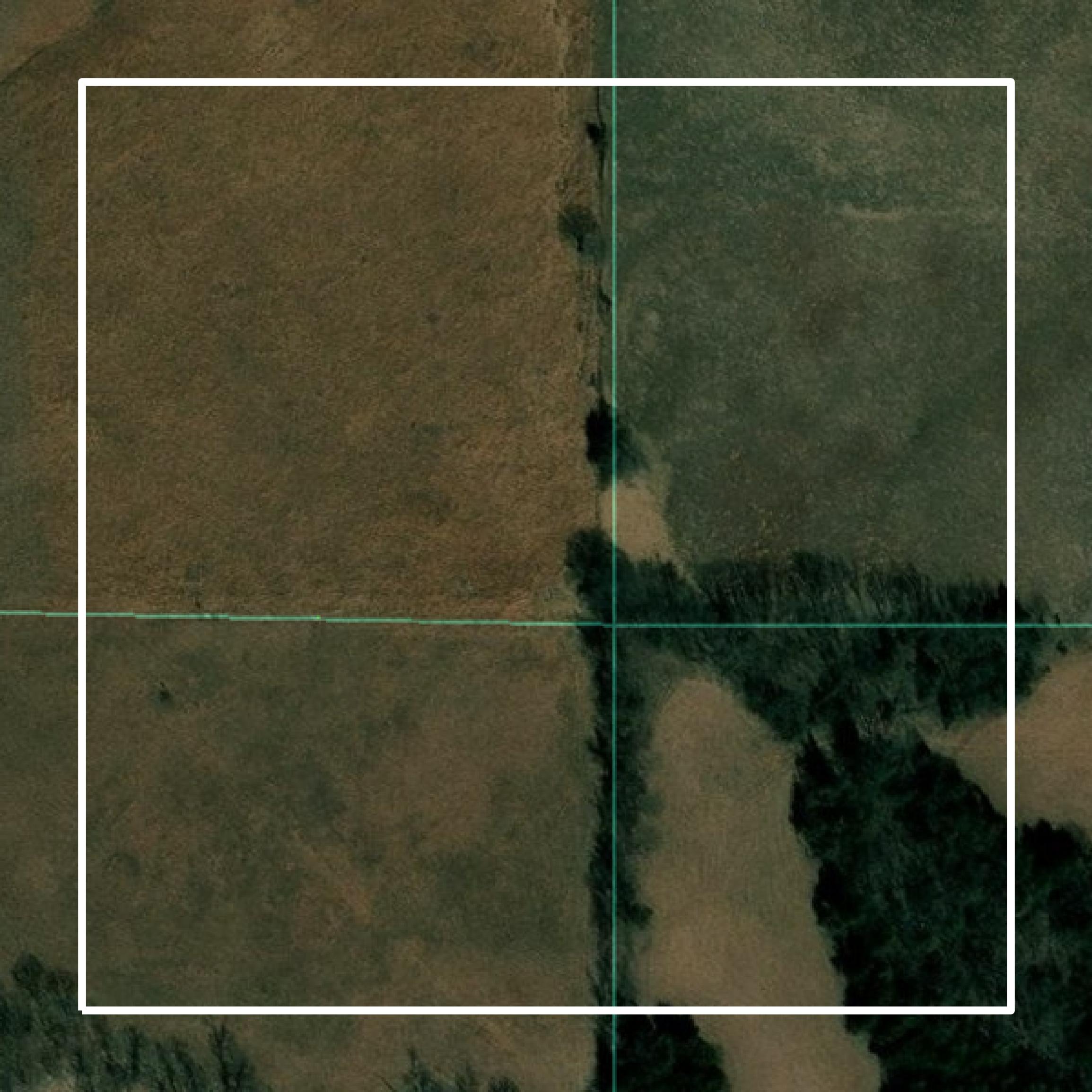 This image shows parcel and building data in Wabaunsee County created using GIS data in Equator.