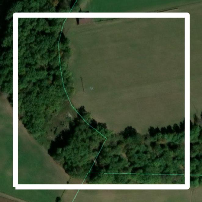 This image shows parcel and building data in Bell County created using GIS data in Equator.