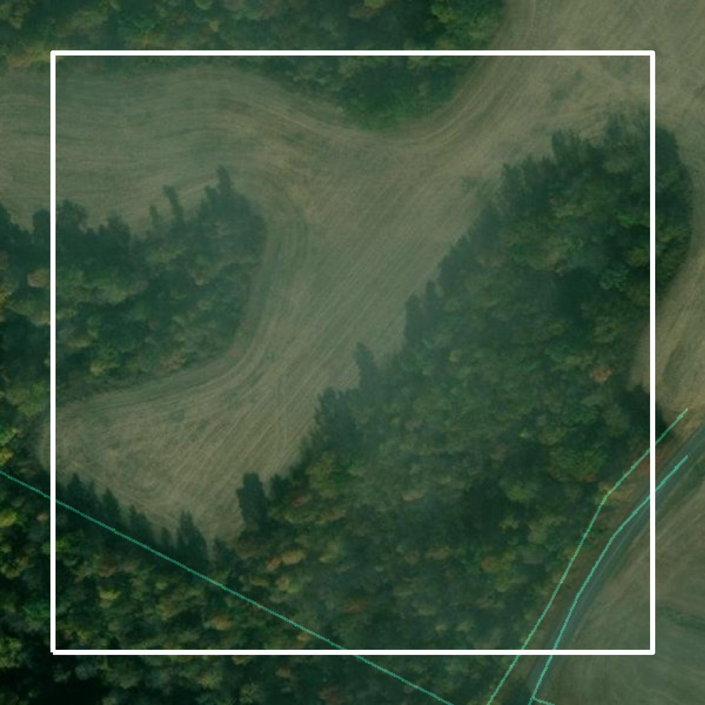 This image shows parcel and building data in Carlisle County created using GIS data in Equator.